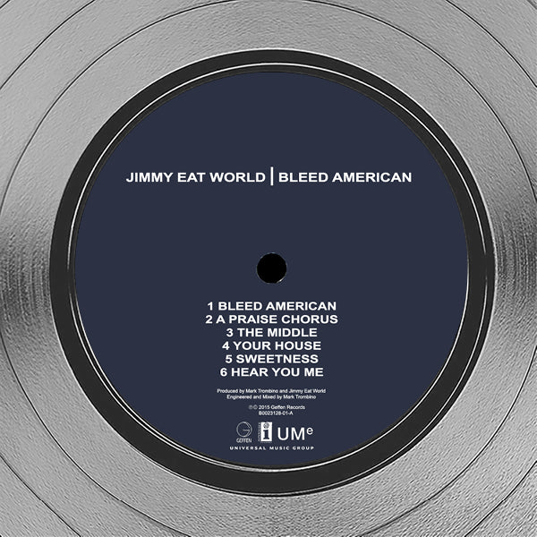 Jimmy Eat World Bleed American Platinum LP Limited Signature