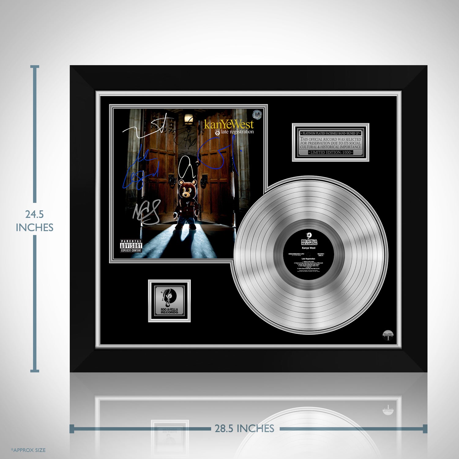 Kanye West - Late Registration Platinum LP Limited Signature 