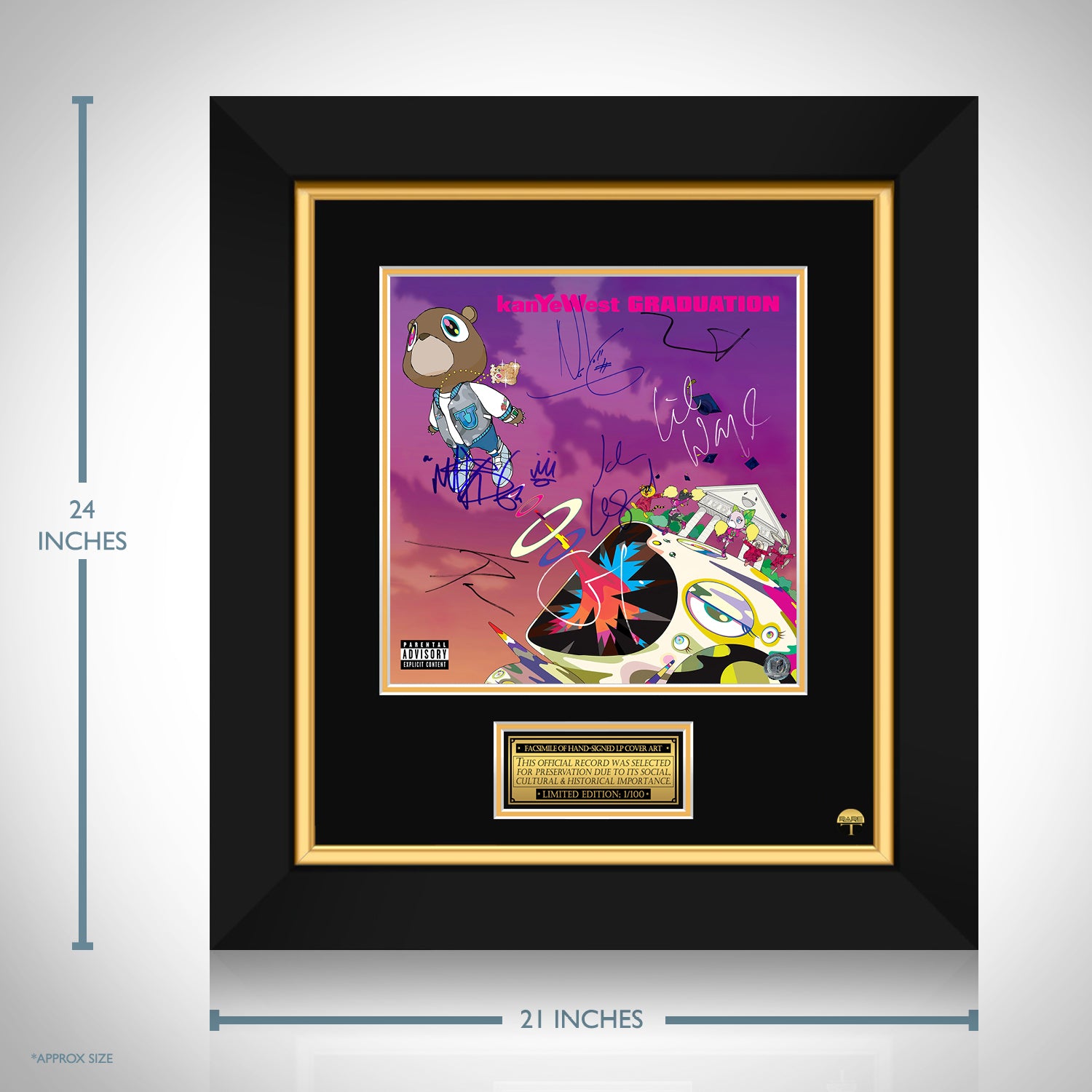 Kanye West - Graduation LP Cover Limited Signature Edition Custom