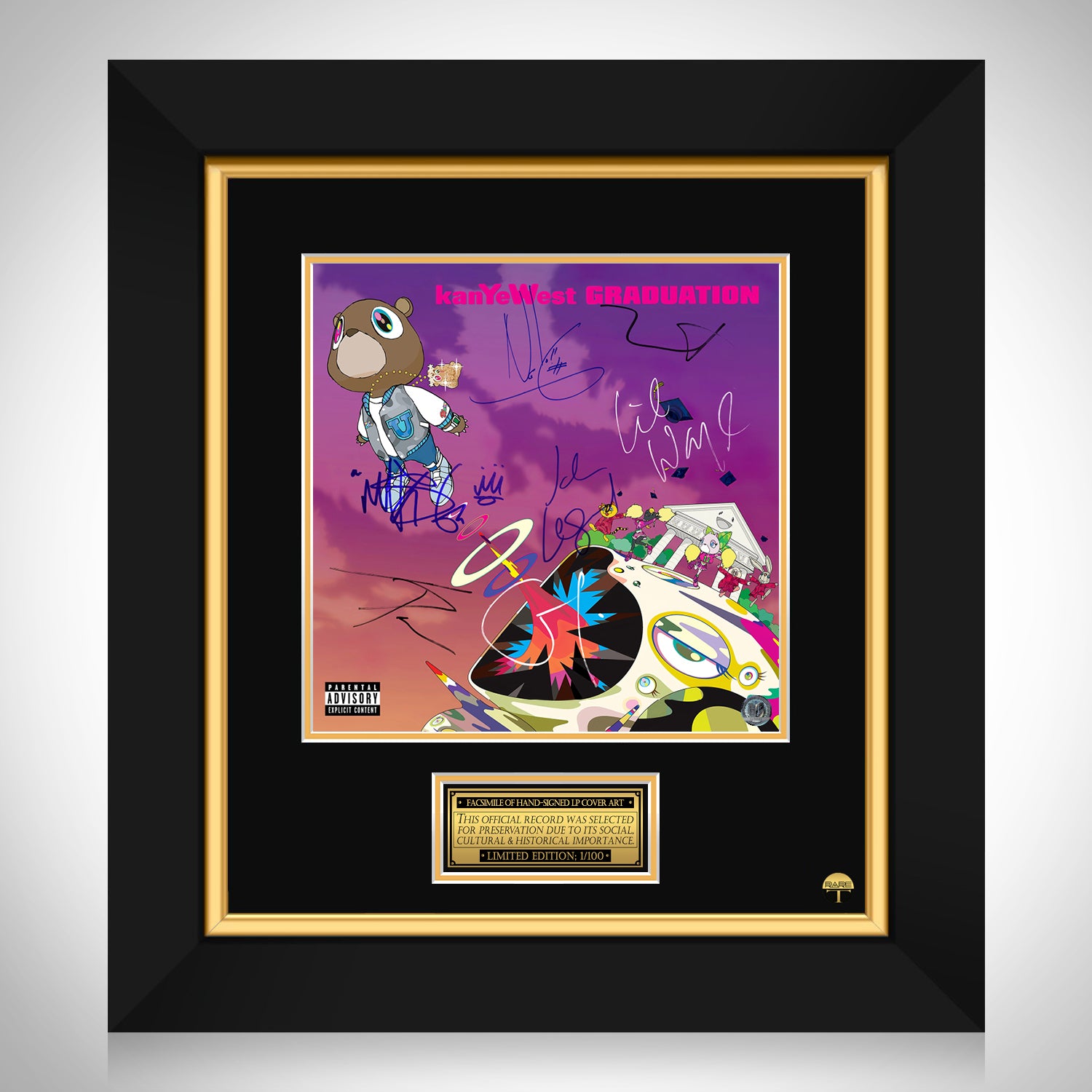 Kanye West - Graduation Gold LP Limited Signature Edition Custom