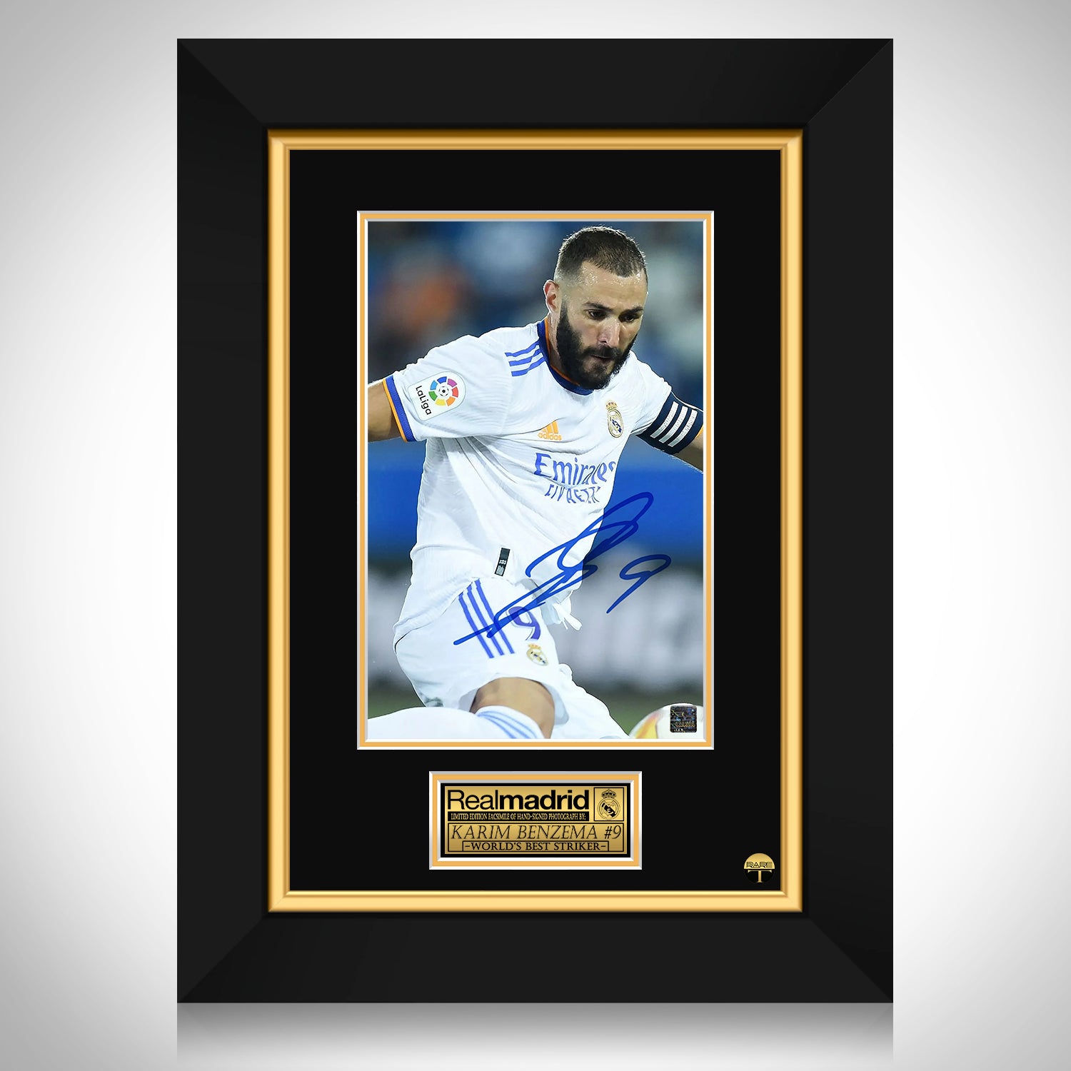 Karim Benzema Gold Edition Real Madrid Jersey - XL