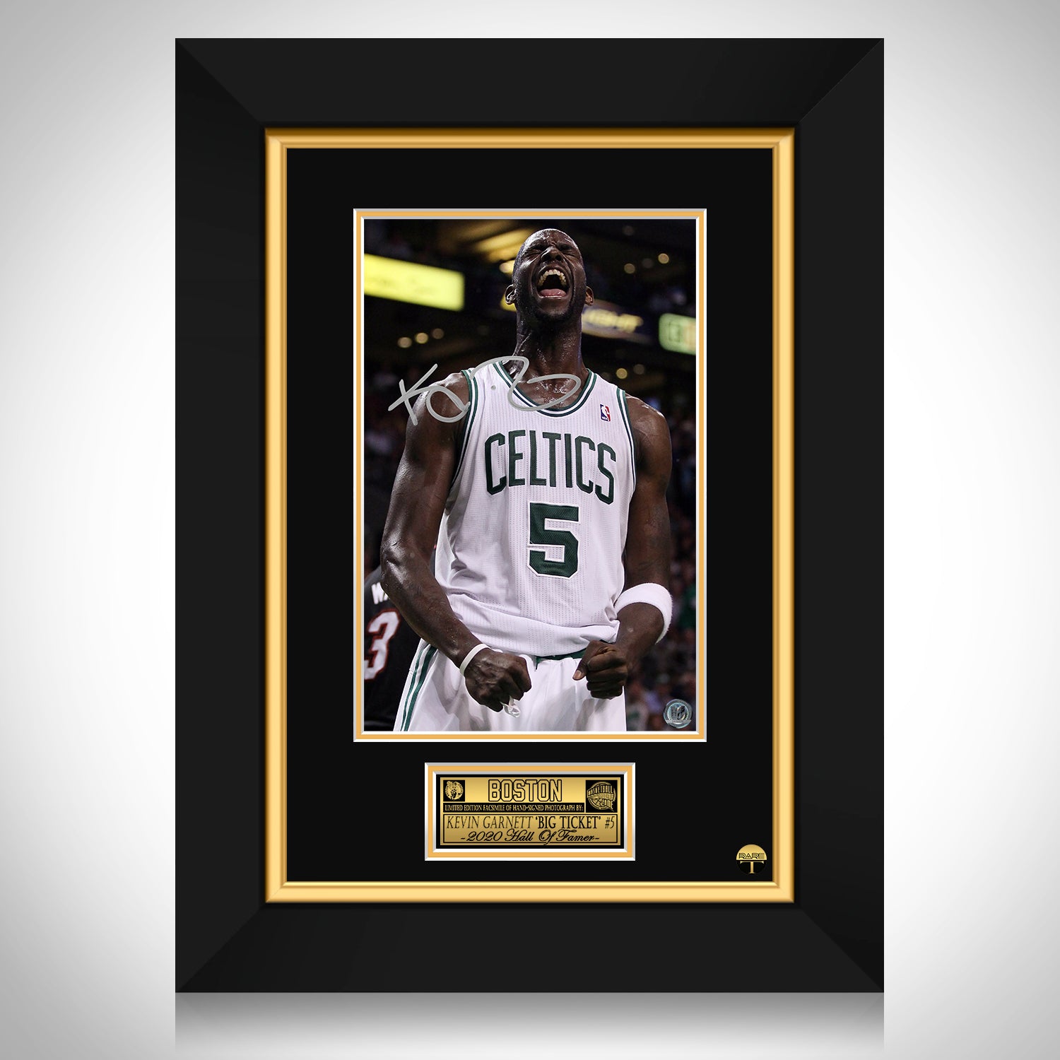 Kevin Garnett Boston Celtics Icon Photo Limited Signature Edition ...