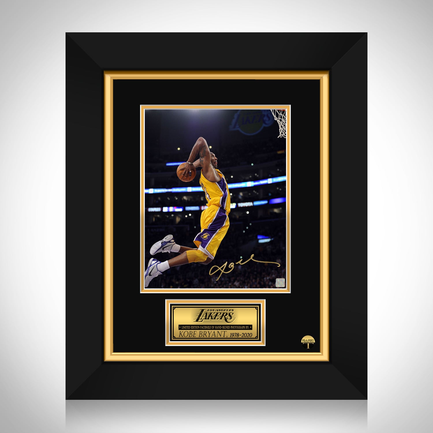 Sold at Auction: Kobe Bryant Signed & Custom Framed LA Lakers