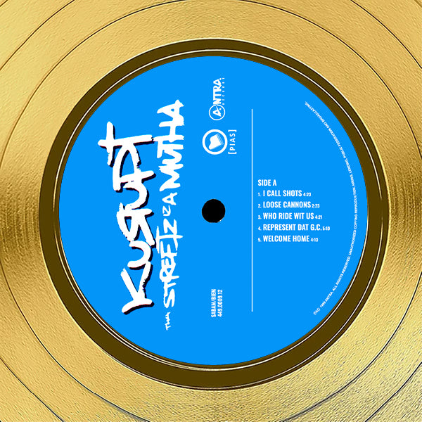 Kurupt - Tha Streetz iz a Mutha Gold LP Limited Signature Edition 