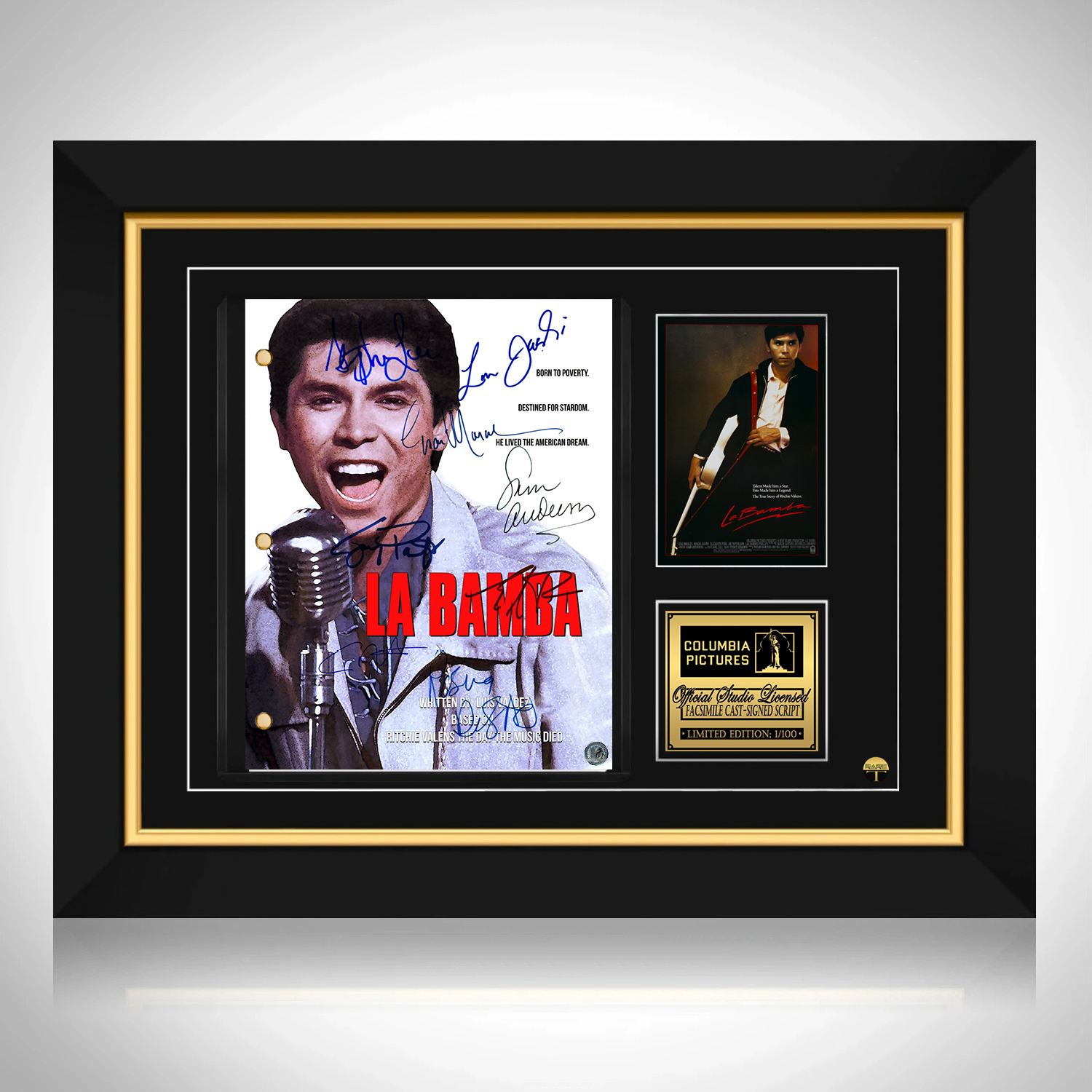 La Bamba Transcript Limited Signature Edition Custom frame | RARE-T