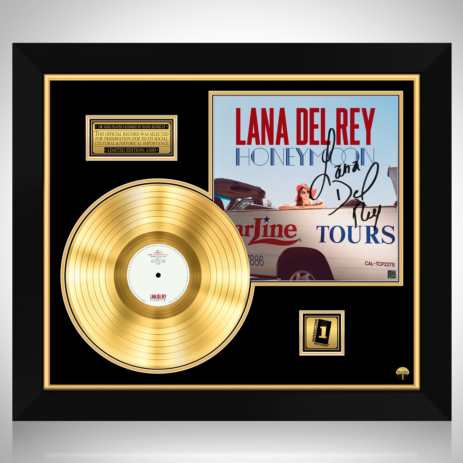 Lana Del Rey Honeymooon Vinyl top Record