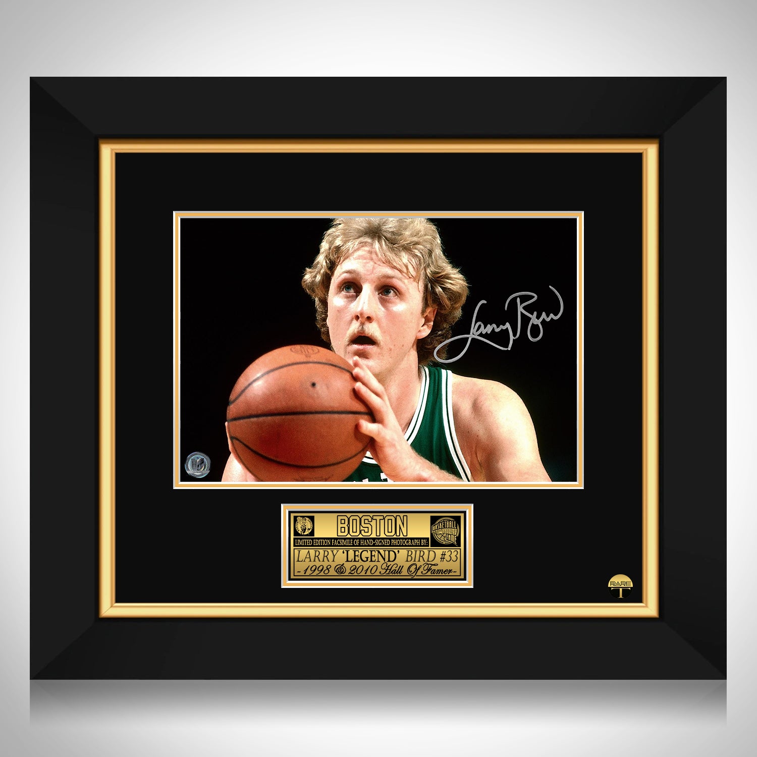 Boston Celtics - Larry Bird Photo Limited Signature Edition Custom ...