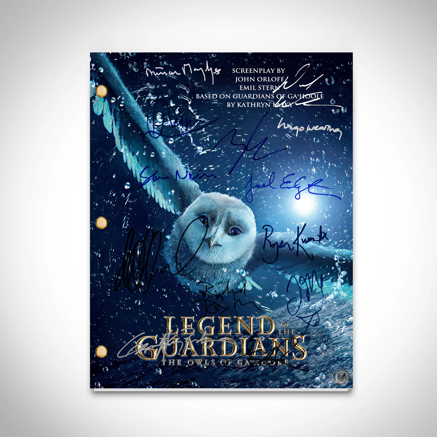 Legend of the Guardians The Owls of Ga'Hoole​​​​​​​ Script Limited