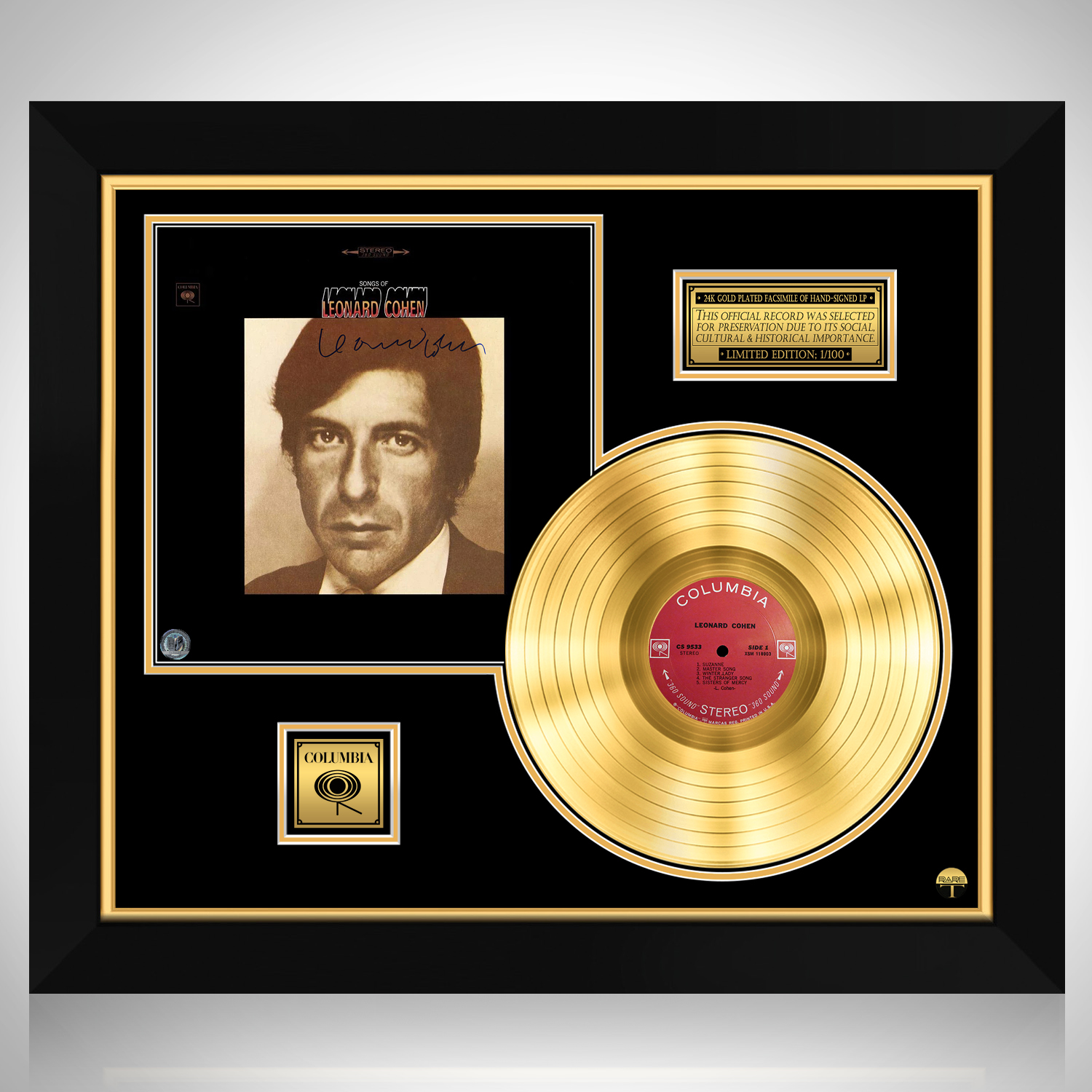 Leonard Cohen - Songs of Leonard Cohen Gold LP Limited 