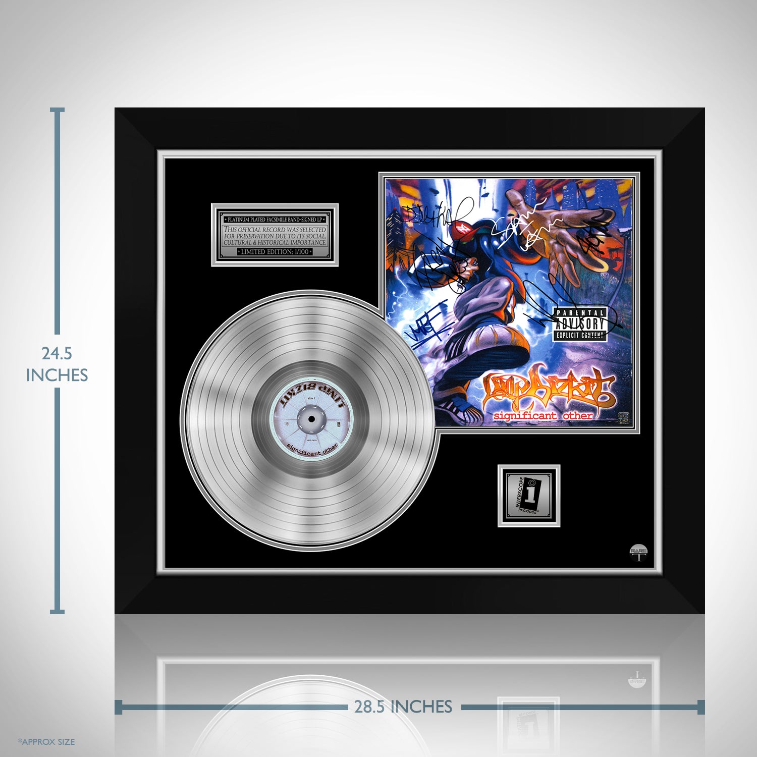 Limp Bizkit Significant Others Platinum LP Limited Signature 