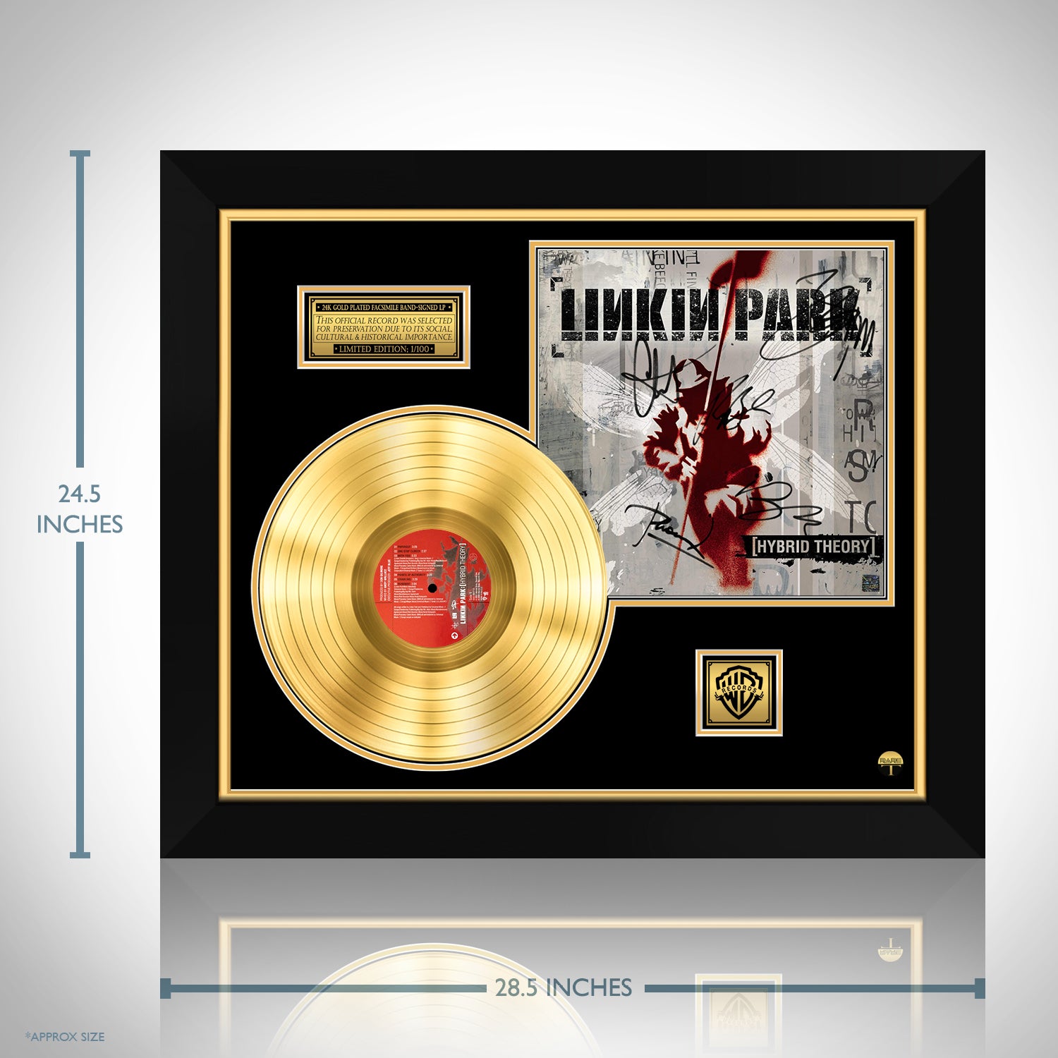 Linkin Park - Hybrid Theory Gold LP Limited Signature Edition 
