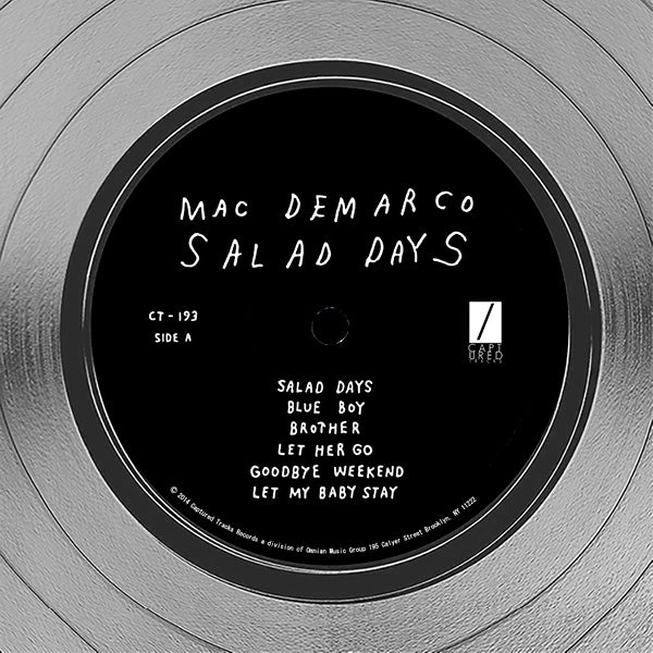 Mac Demarco - Salad Days Platinum LP Limited Signature Edition 