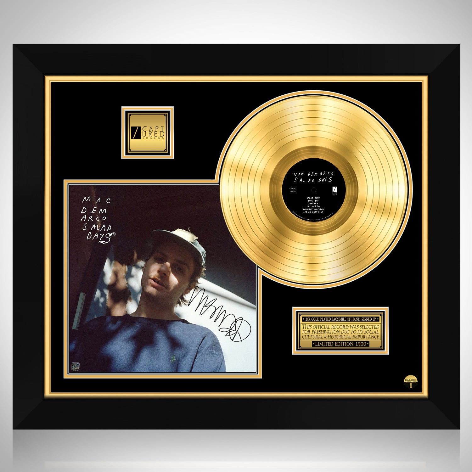 Mac Demarco - Salad Days Gold LP Limited Signature Edition Custom 