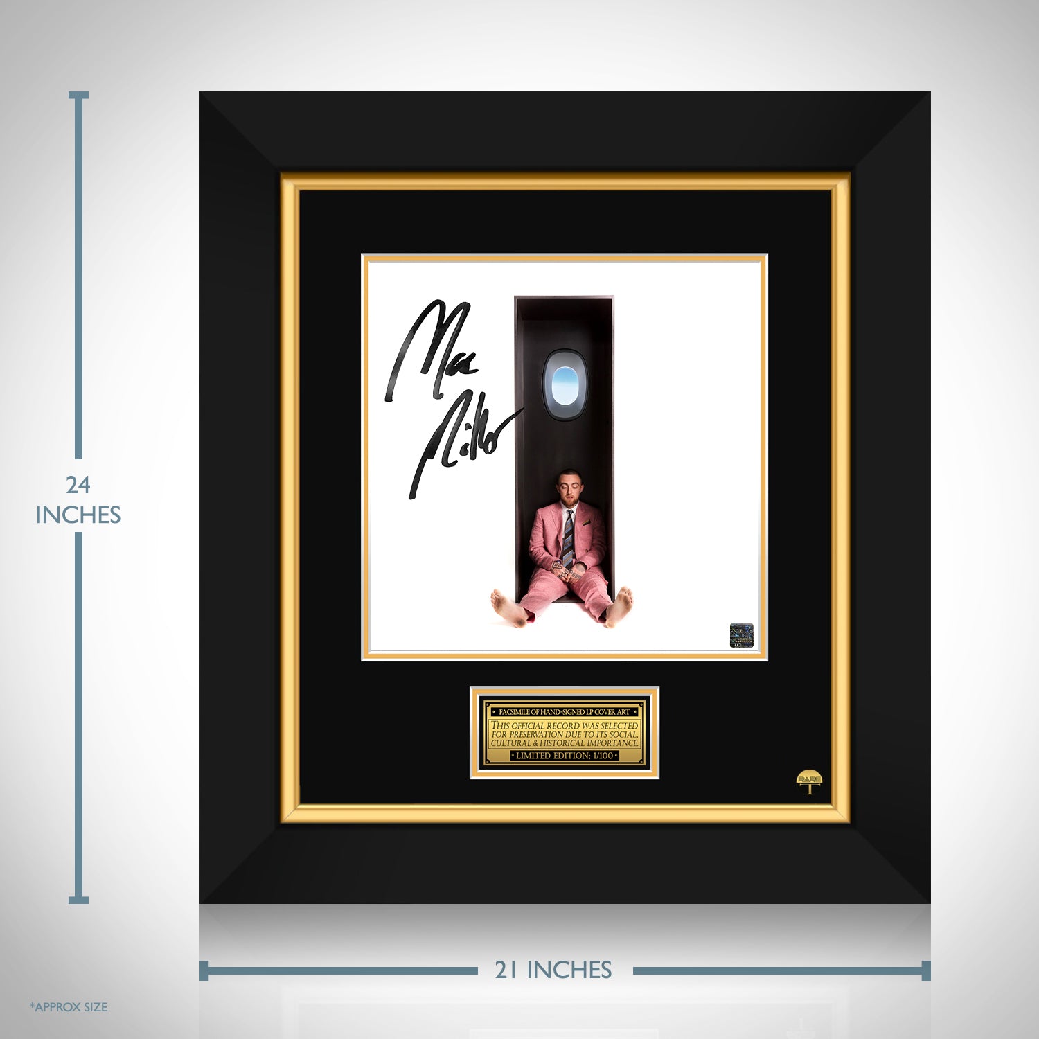 Mac Miller Swimming LP Cover Limited Signature Edition Custom 