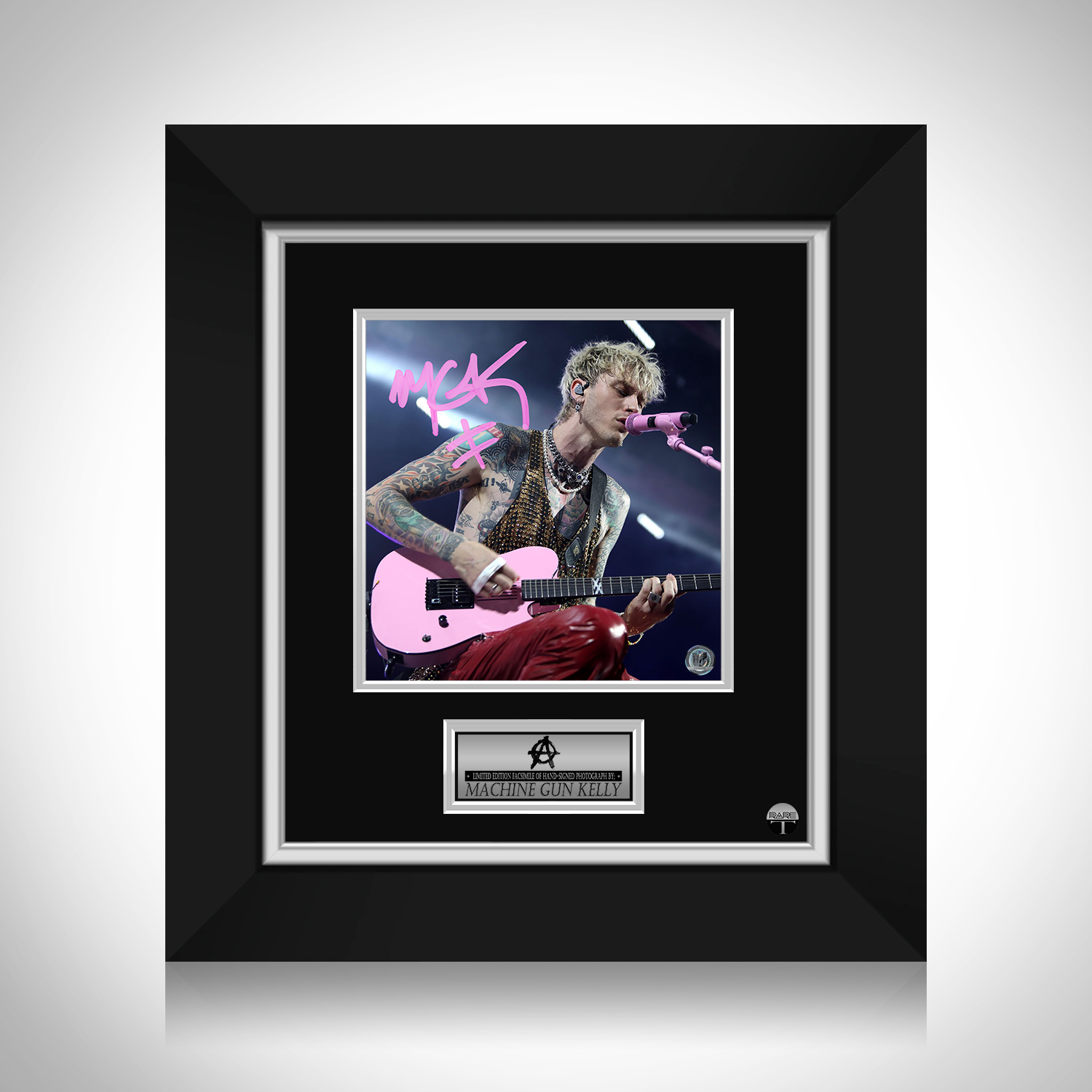 Machine Gun Kelly Photo Limited Signature Edition Custom Frame