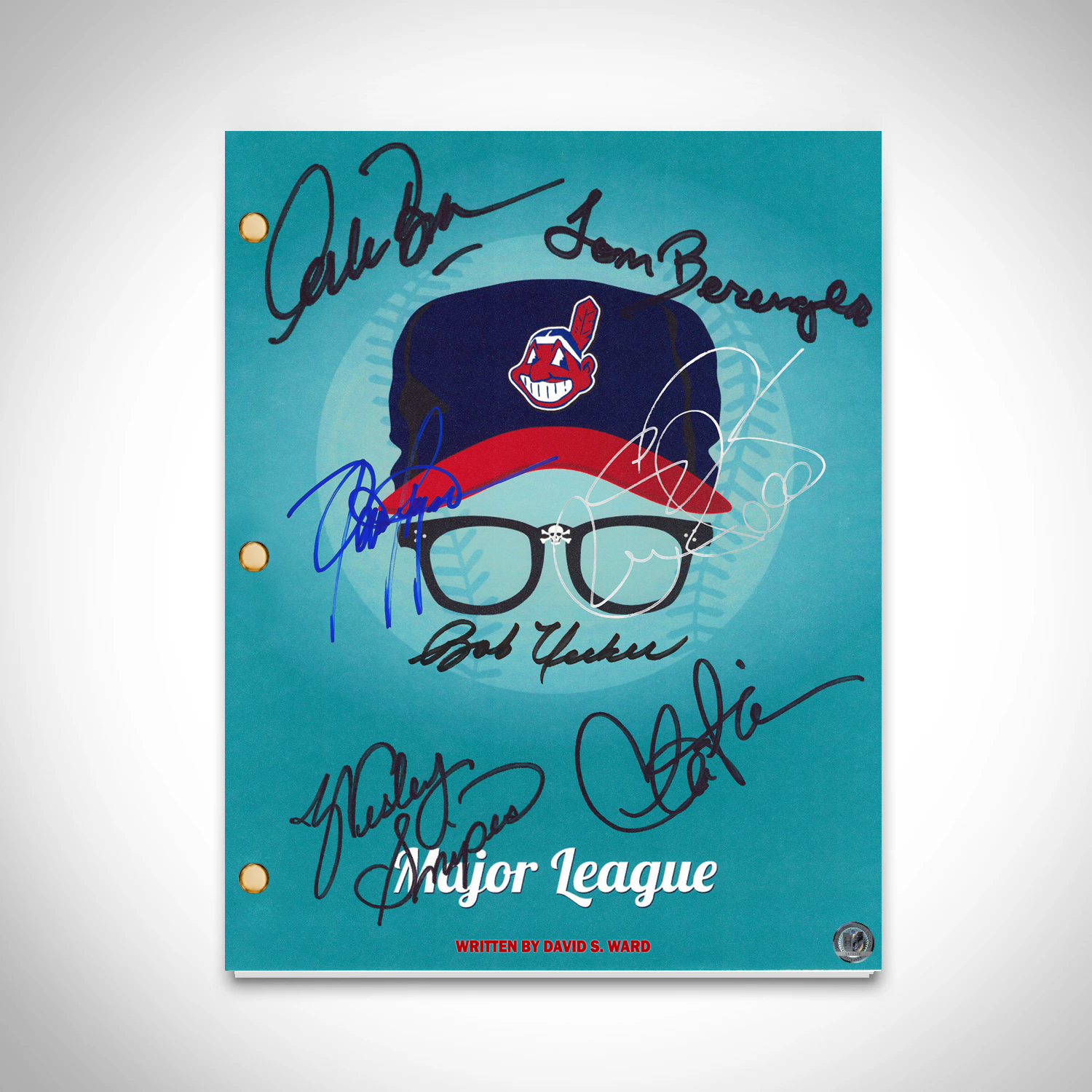 Major League - Ricky Vaughn Wild Thing Photo Limited Signature Edition  Custom Frame