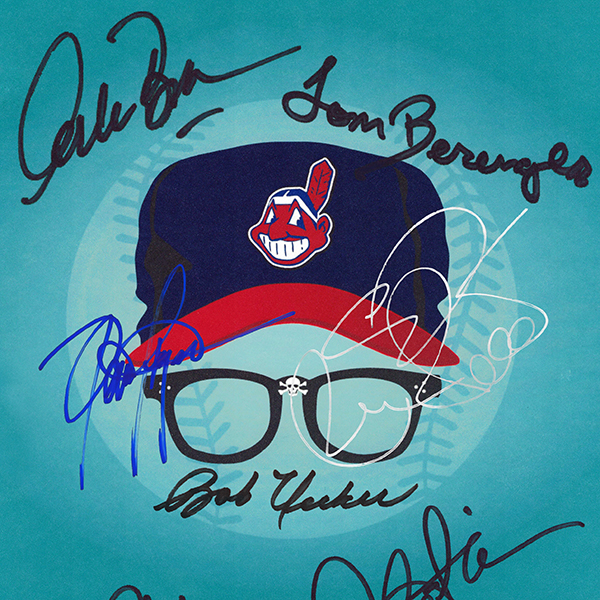 Major League - Ricky Vaughn Wild Thing Photo Limited Signature Edition  Custom Frame