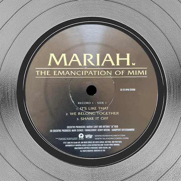 Mariah Carey - The Emancipation of Mimi Platinum LP Limited 