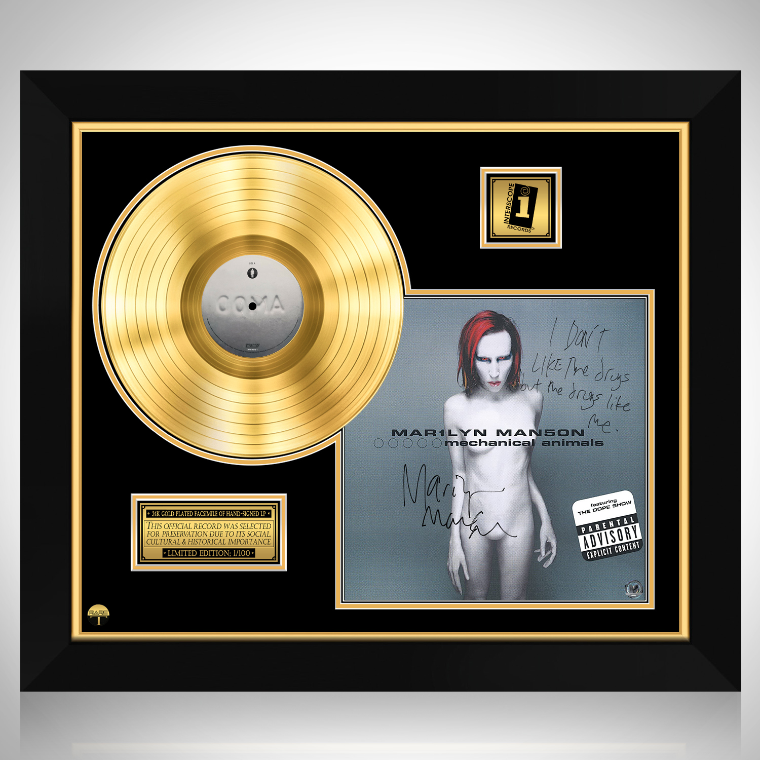 Marilyn Manson LP レコード マリリンマンソンalte - 洋楽