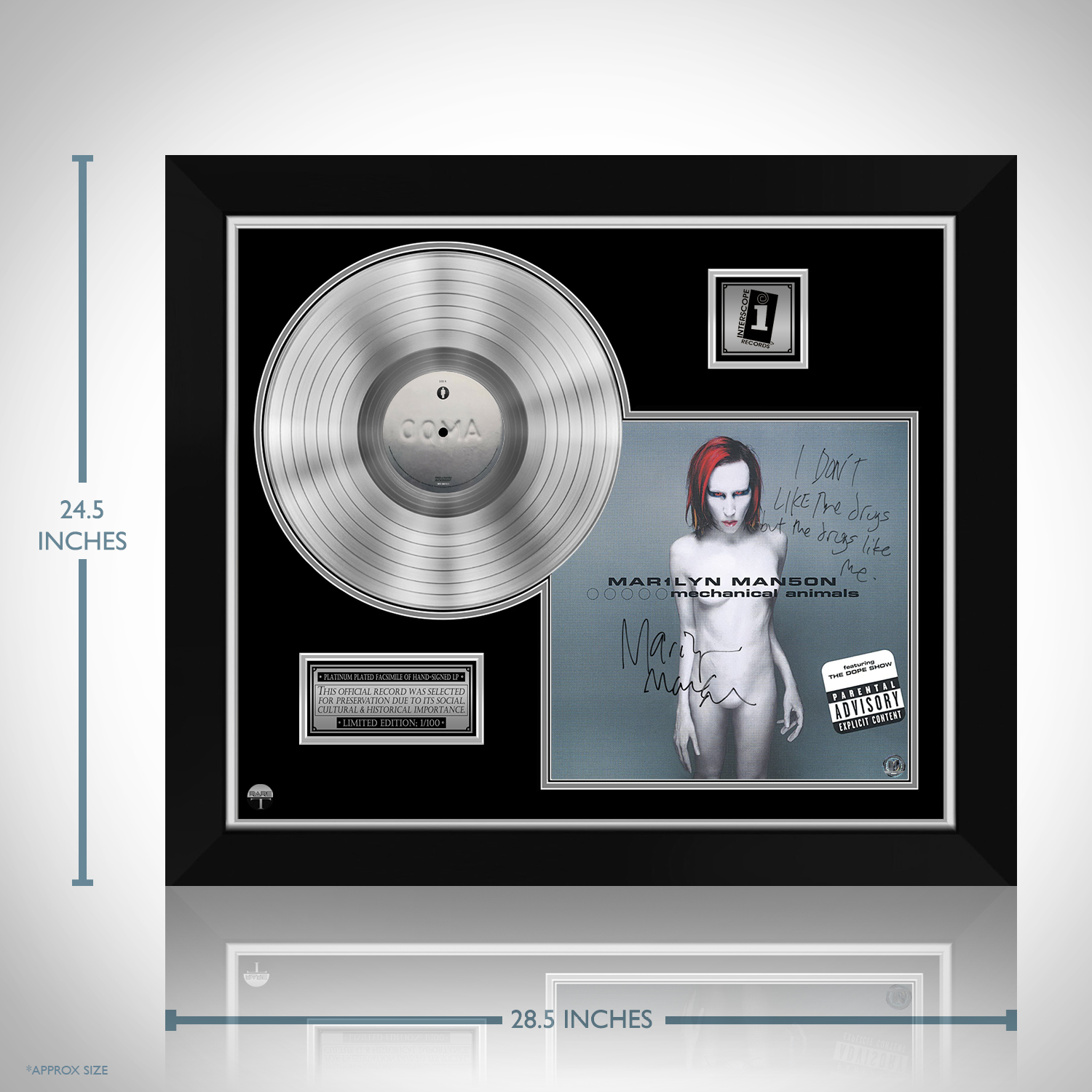Marilyn Manson - Mechanical Animals Platinum LP Limited 