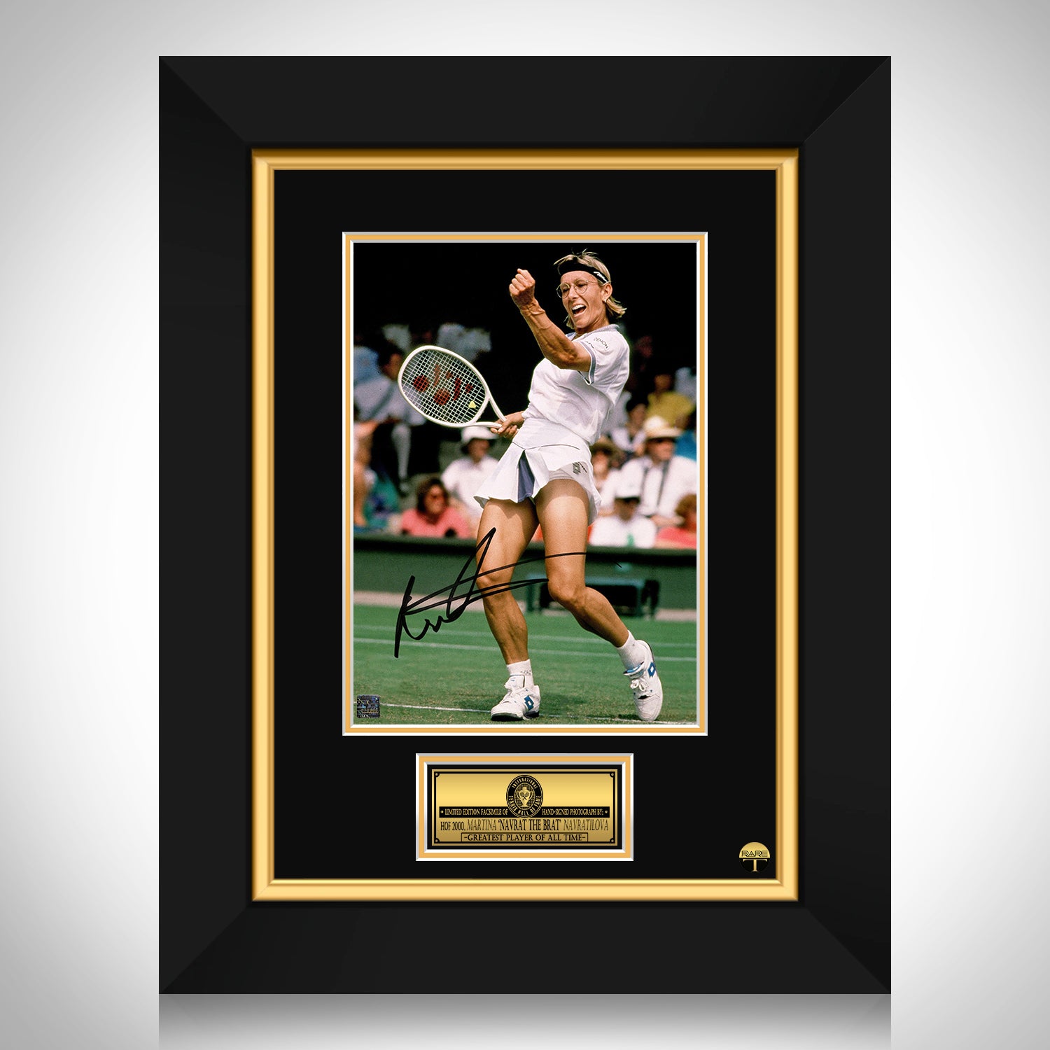 Martina Navratilova Photo Limited Signature Edition Custom Frame | RARE-T