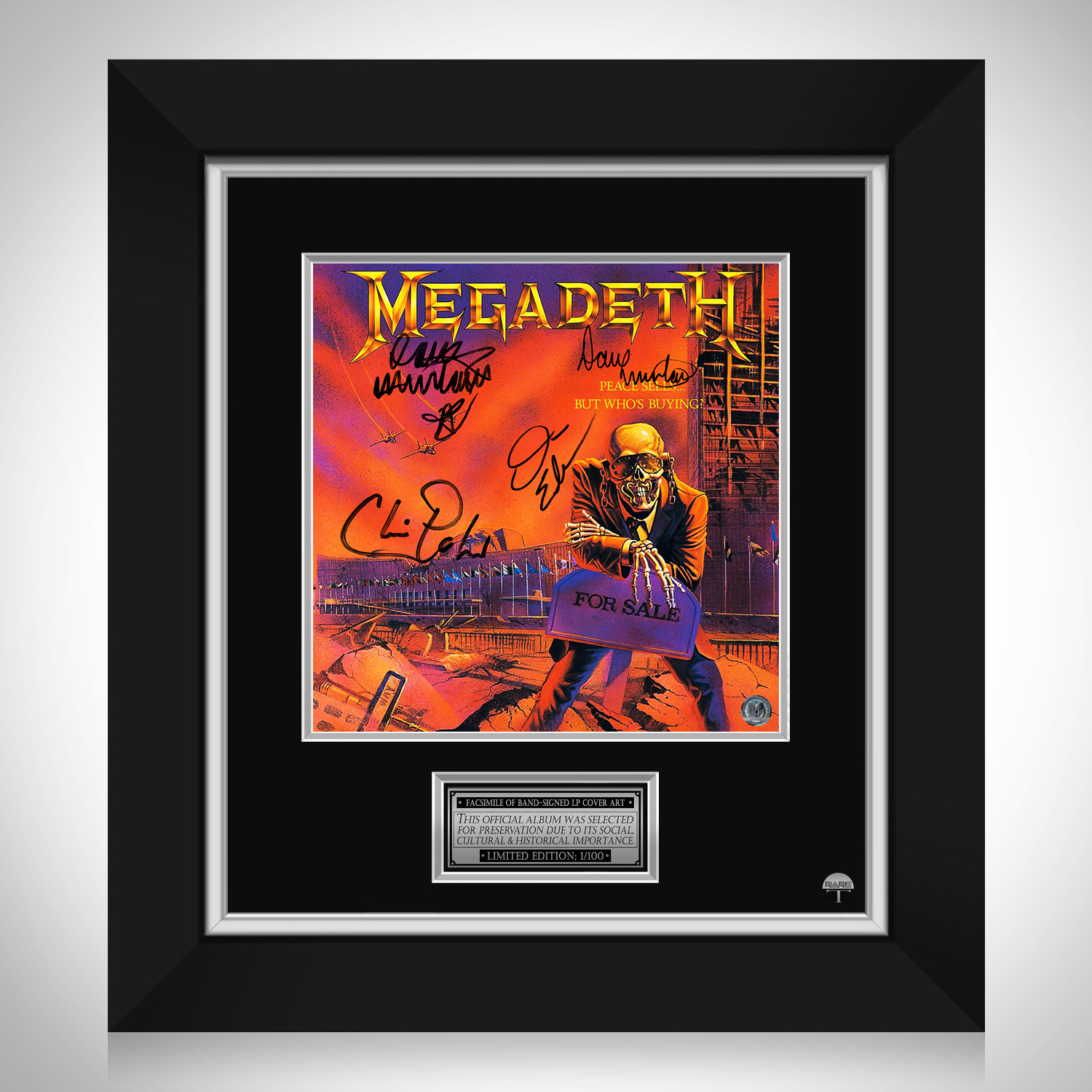 Megadeth - Peace Sells… But Who's Buying? LP Cover Limited 