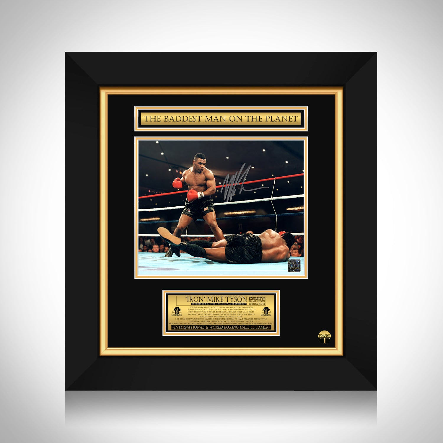 Mike Tyson Baddest Man on the Planet Photo Limited Signature Edition ...
