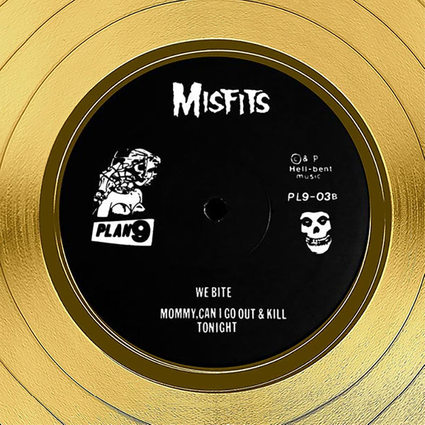 The Misfits - Die Die My Darling Gold LP Limited Signature Edition