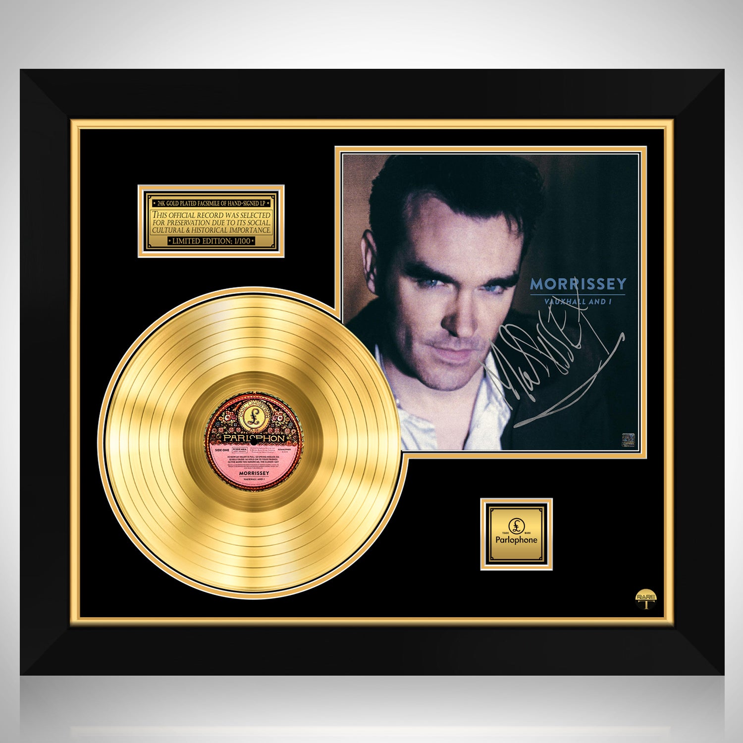 Morrissey Vauxhall and I Gold LP Limited Signature Edition Custom 