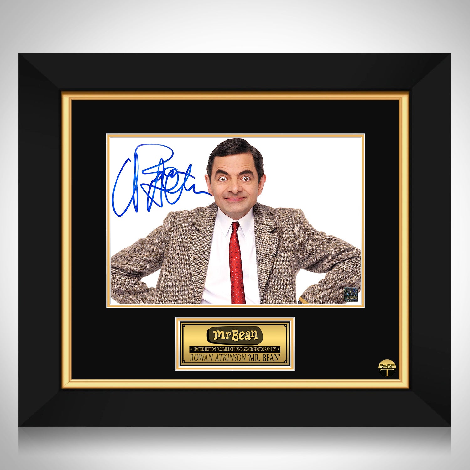 Mr. Bean Limited Signature Edition Photo Custom Frame | RARE-T
