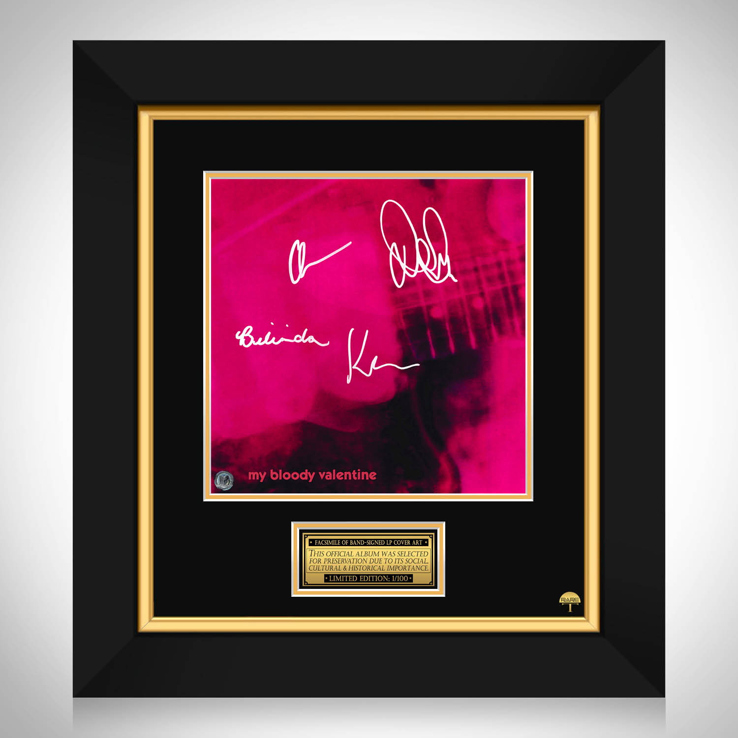 My Bloody Valentine - Valentine Loveless LP Cover Limited Signature ...