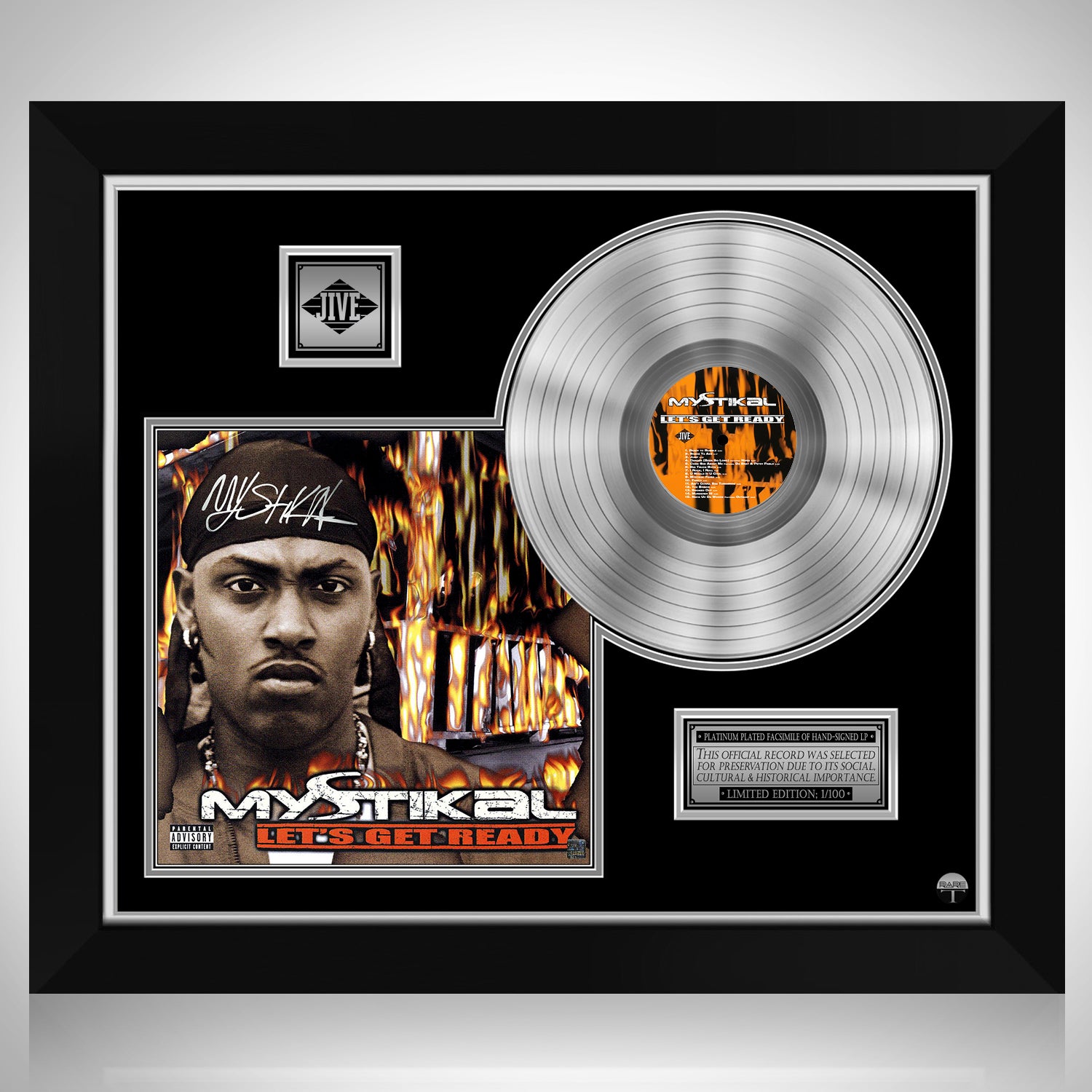 Mystikal - Lets Get Ready Platinum LP Limited Signature Edition Custom ...