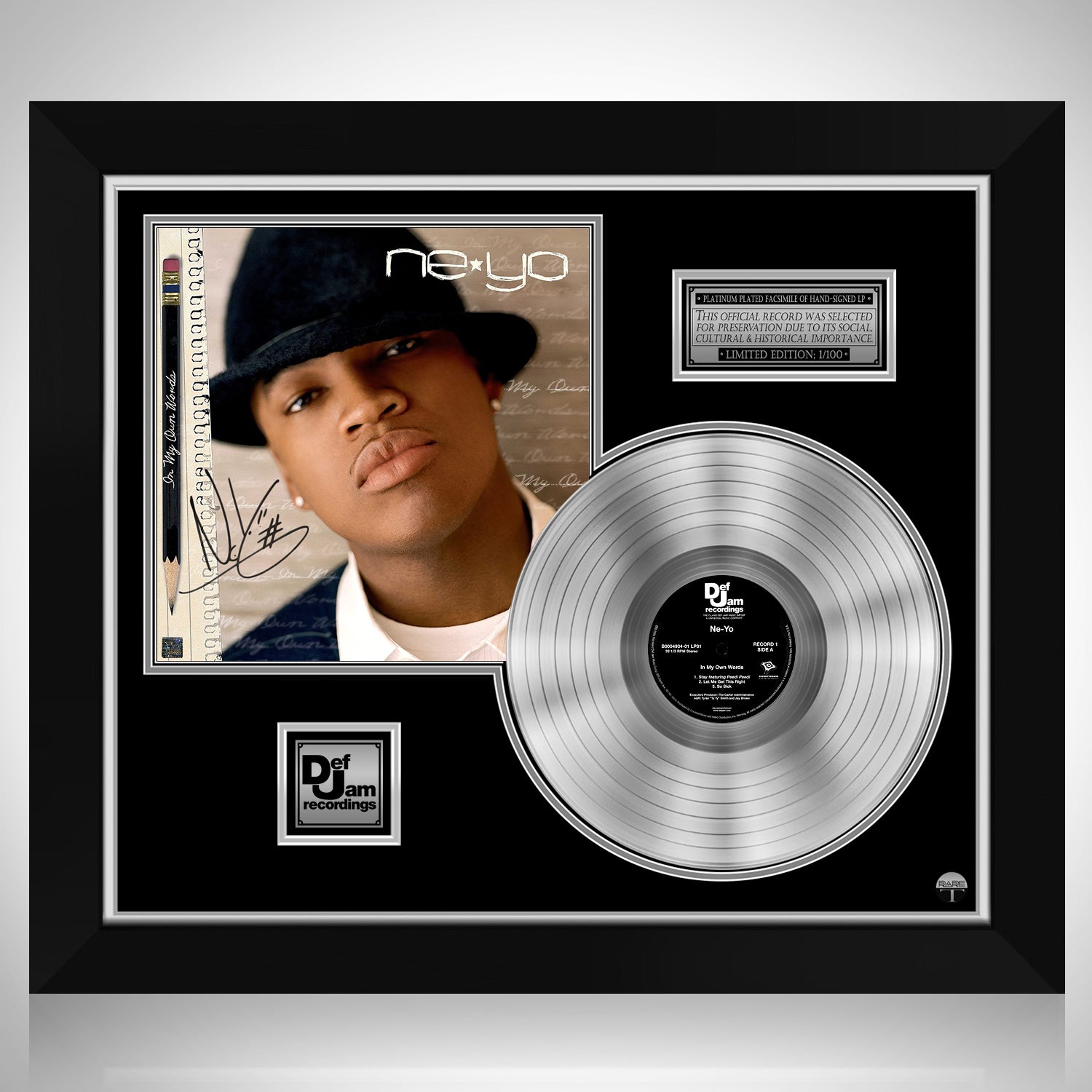 Ne-Yo - In My Own Words Platinum LP Limited Signature Edition 