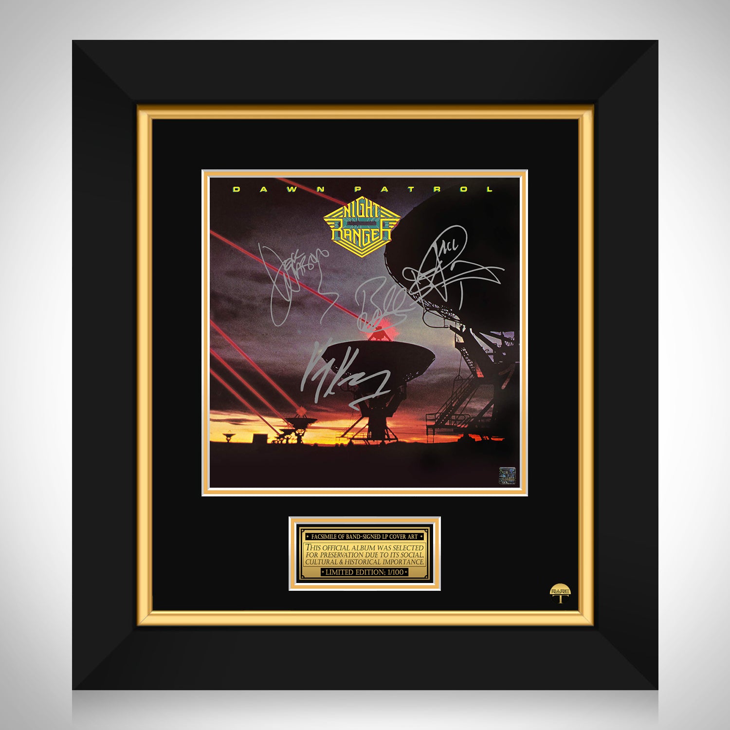 Night Ranger - Dawn Patrol LP Cover Limited Signature Edition Custom ...