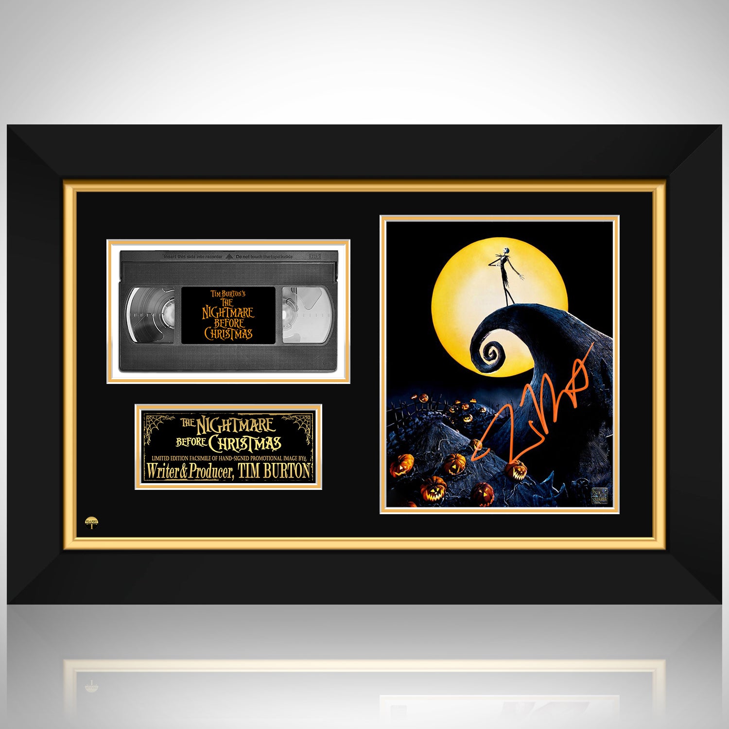 Nightmare Before Christmas Photo & VHS Limited Signature Edition