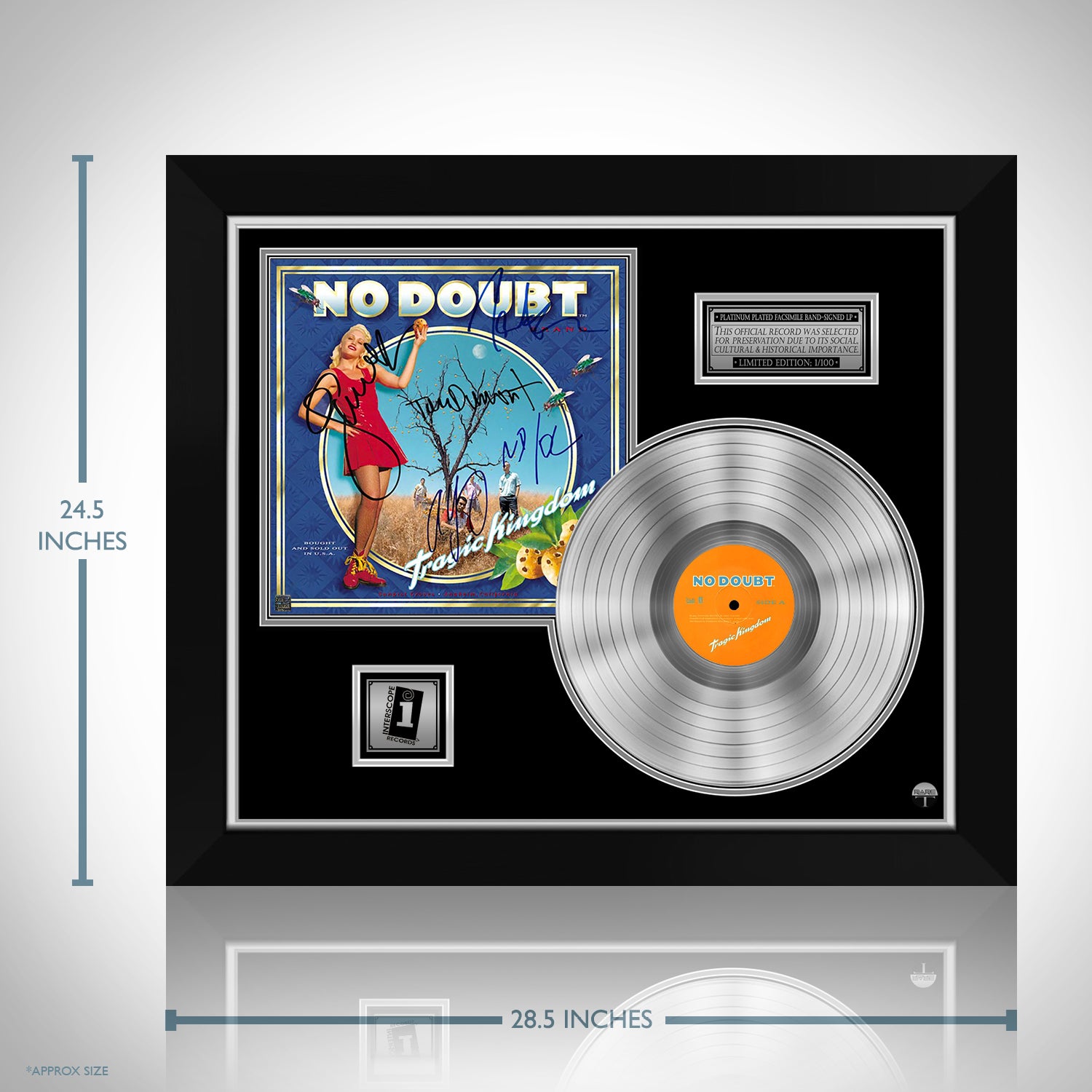 No Doubt - Tragic Kingdom Platinum LP Limited Signature Edition 
