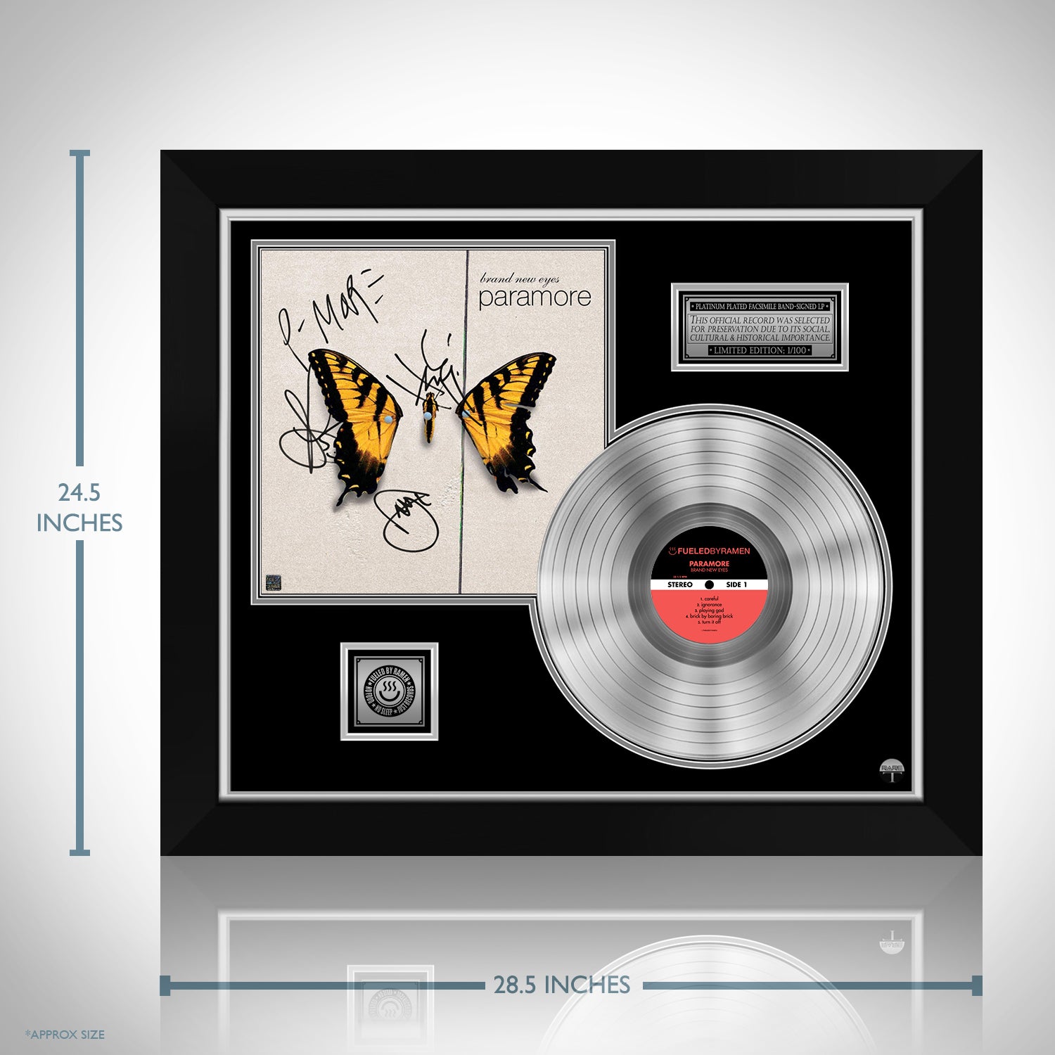 Paramore Brand New Eyes LP Record Vinyl -  UK