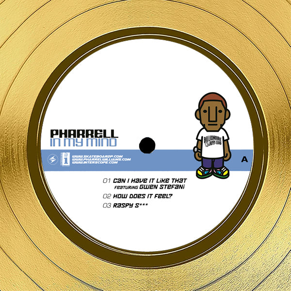 Pharrell Williams - In My Mind Gold LP Limited Signature Edition 