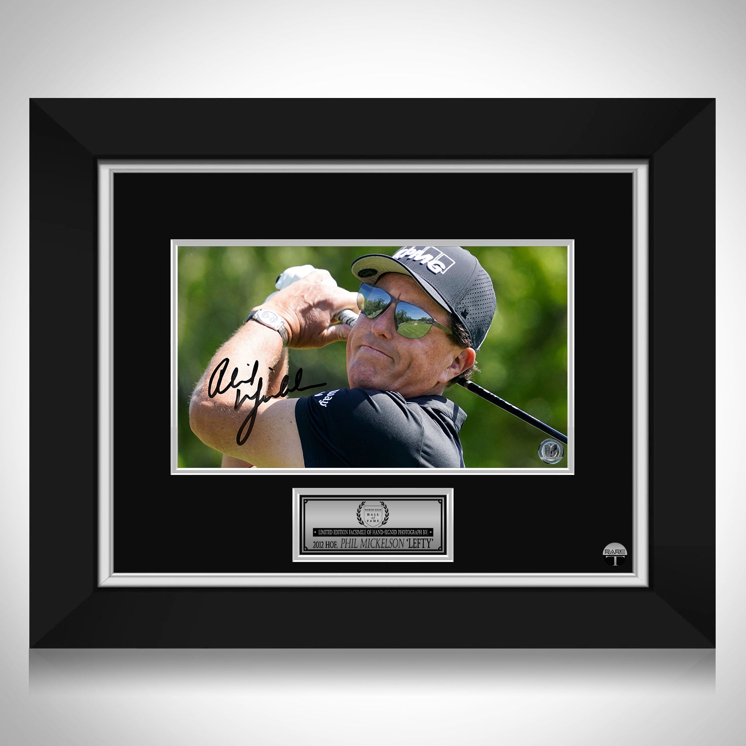 Phil Mickelson Photo Limited Signature Edition Custom Frame | RARE-T