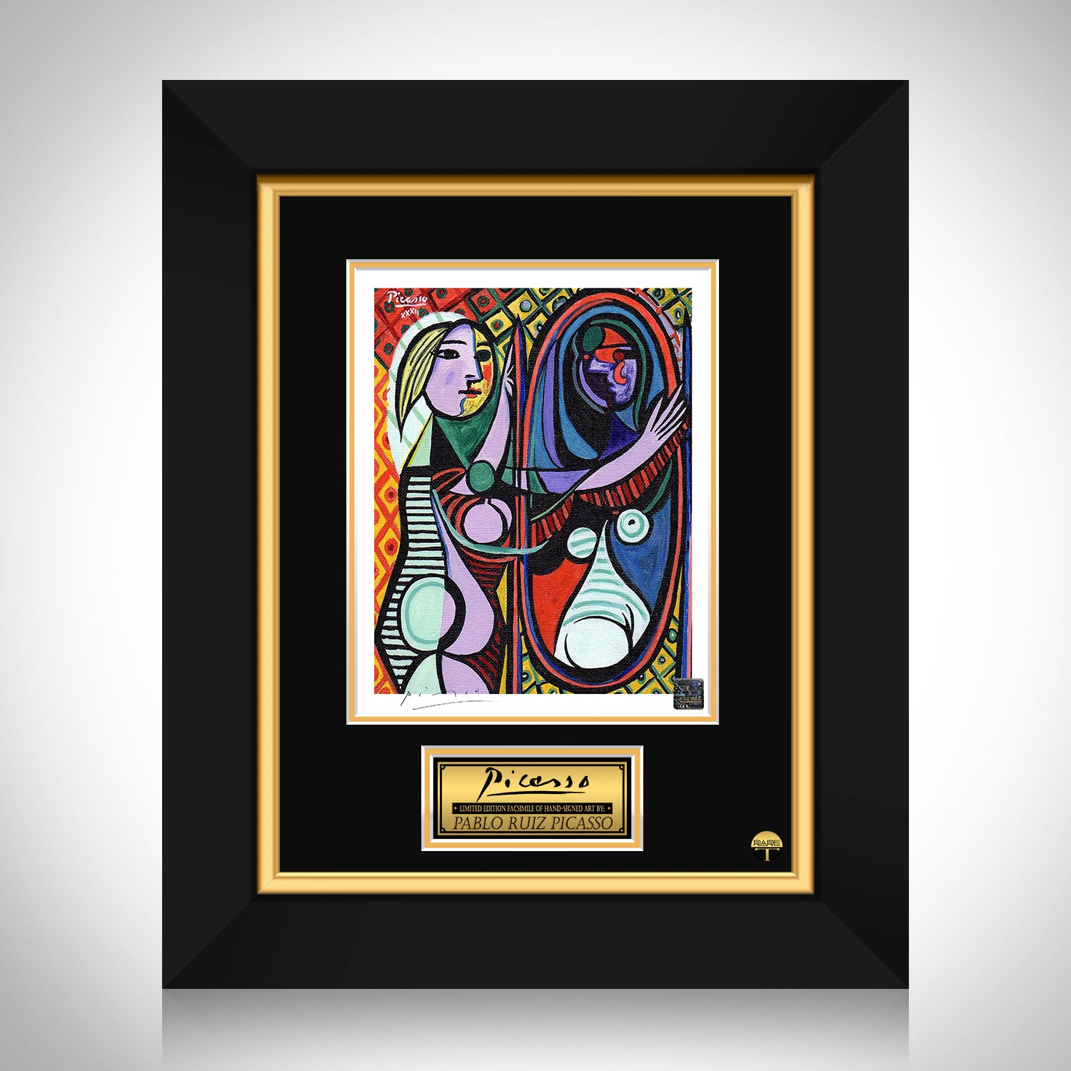 Ready To Ship! - Picasso Girl Before A Mirror Photo Limited Signature ...