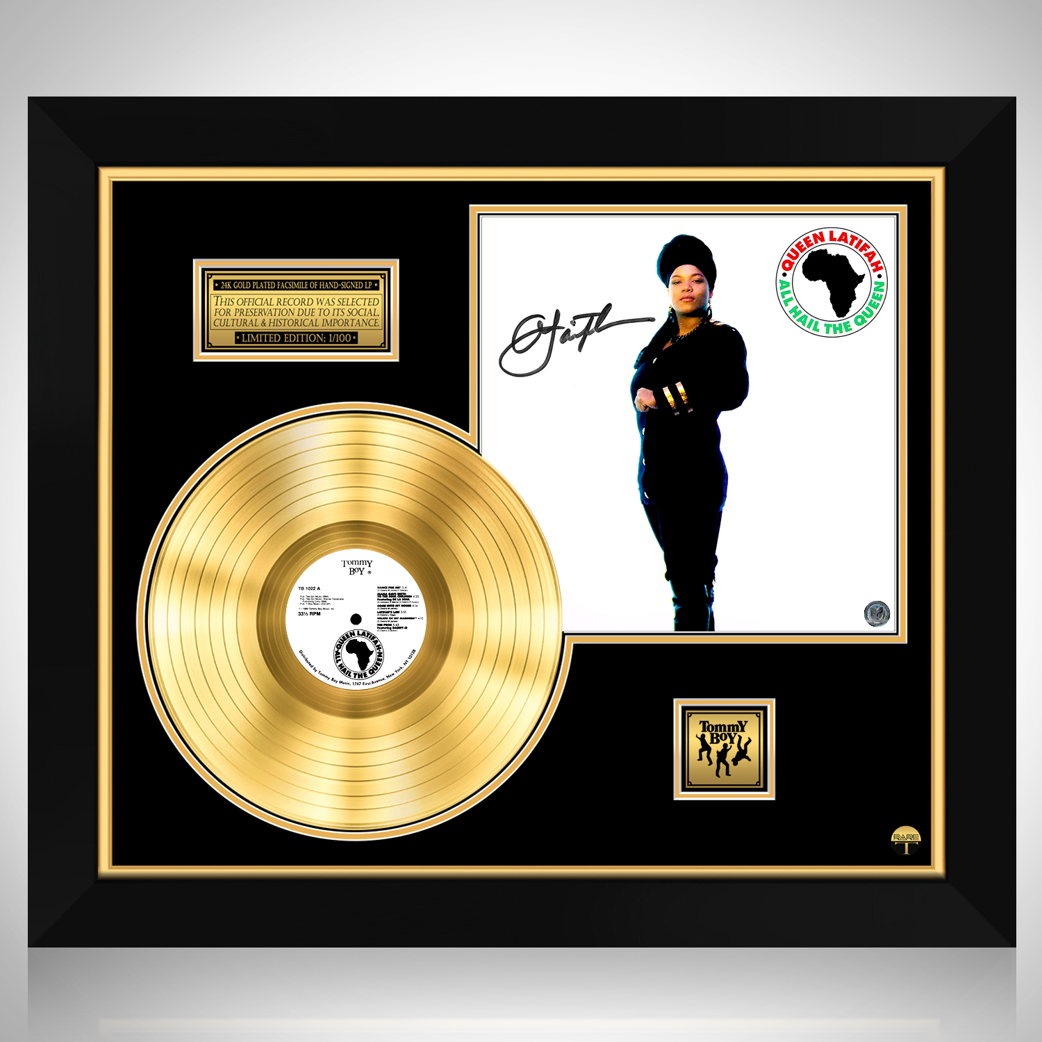 Queen Latifah - All Hail The Queen Gold LP Limited Signature 