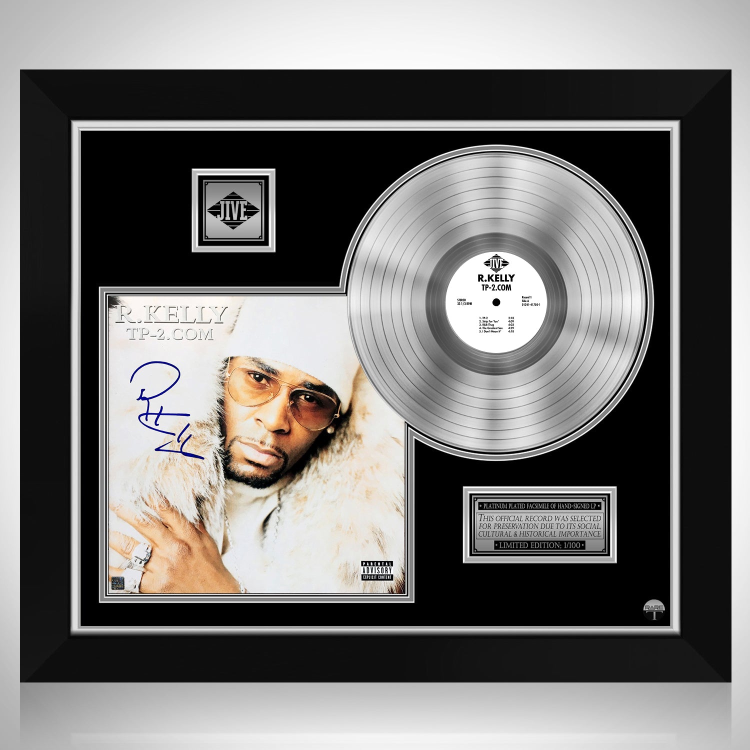 R. Kelly - TP-2.com Platinum LP Limited Signature Edition Custom