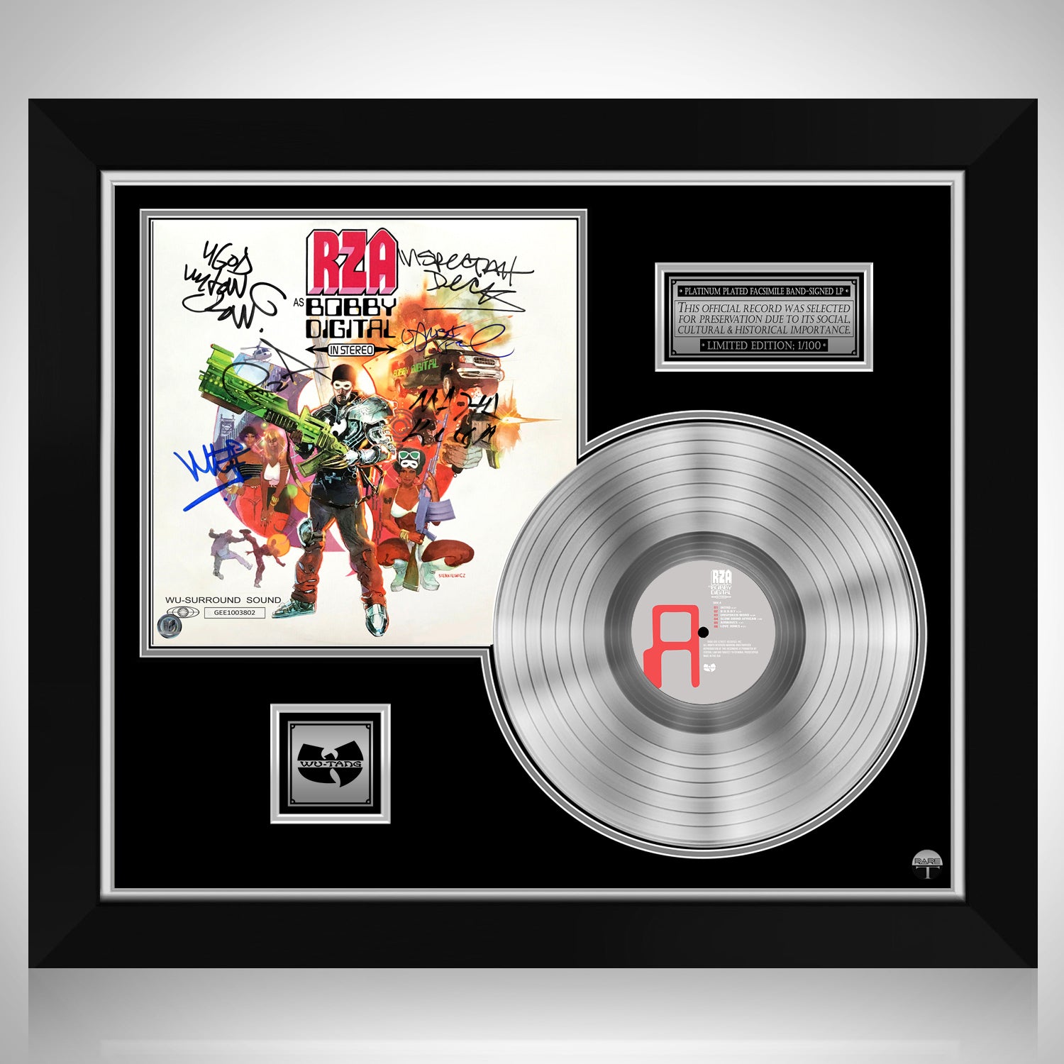 RZA - As Bobby Digital in Stereo Platinum LP Limited Signature 