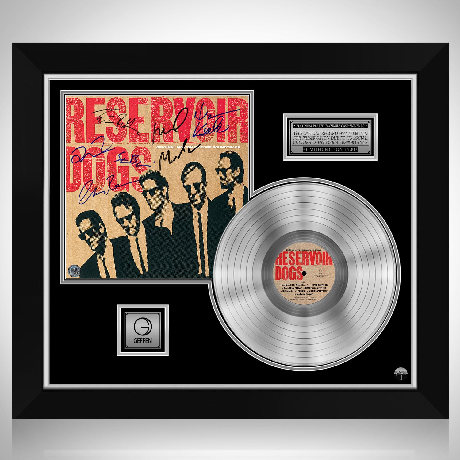 Reservoir Dogs: Motion Picture Soundtrack: Limited deals Edition Blue Vinyl: Records