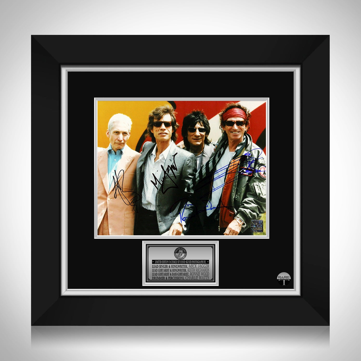 Rolling Stones Legends Band Photo Limited Signature Edition Custom 