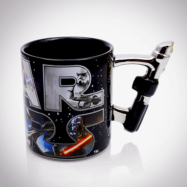 Star Wars Lightsaber Handle Ceramic Mug Holds 20 Ounces