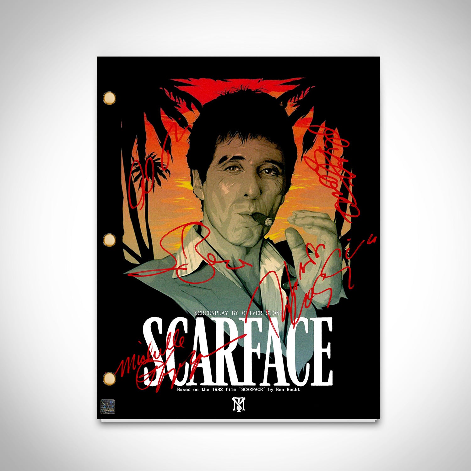 Scarface (Tony Montana Cover) (1983) Script Limited Signature Edition ...