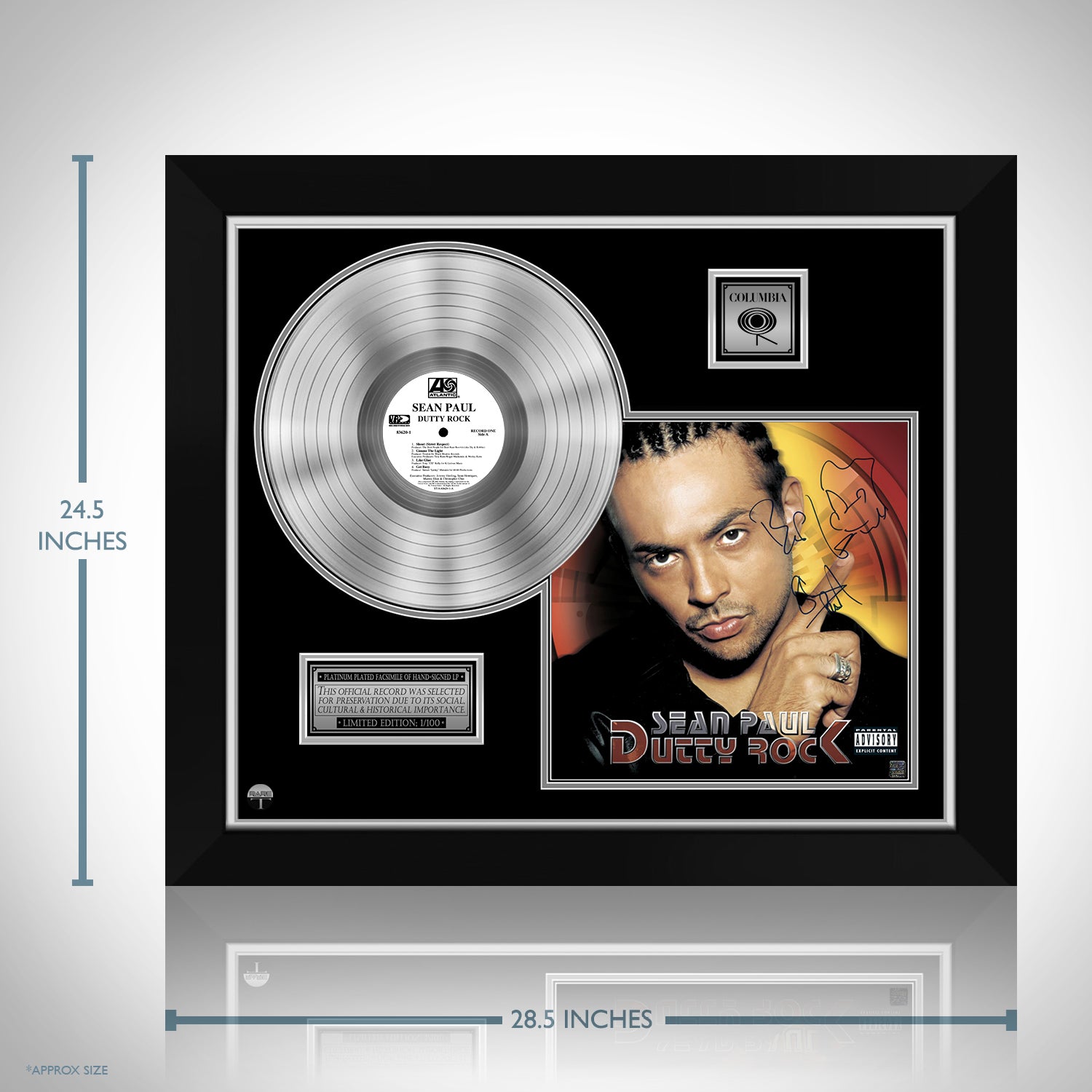 Sean Paul - Dutty Rock Platinum LP Limited Signature Edition 