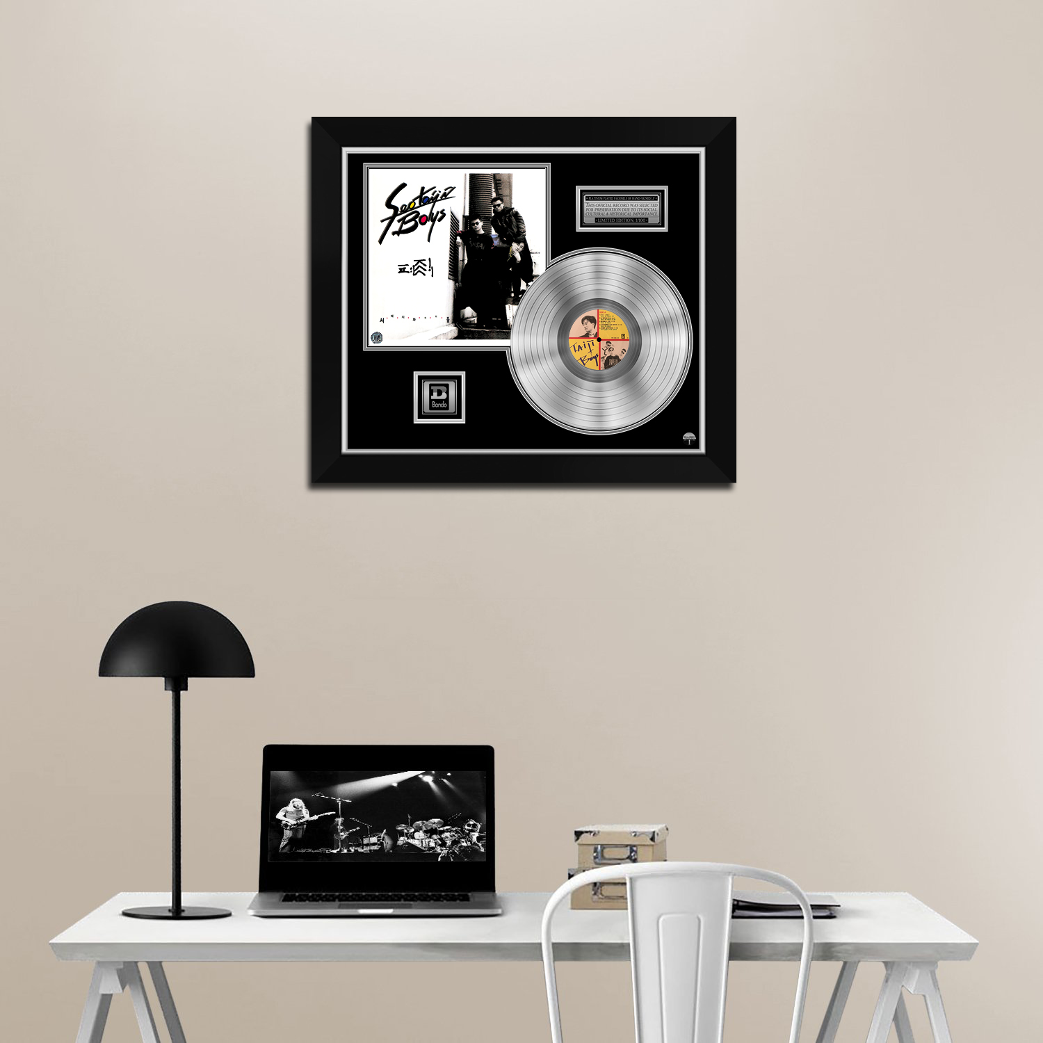 Seo Taiji and Boys - Self-titled Platinum LP Limited Signature Edition  Custom Frame | RARE-T