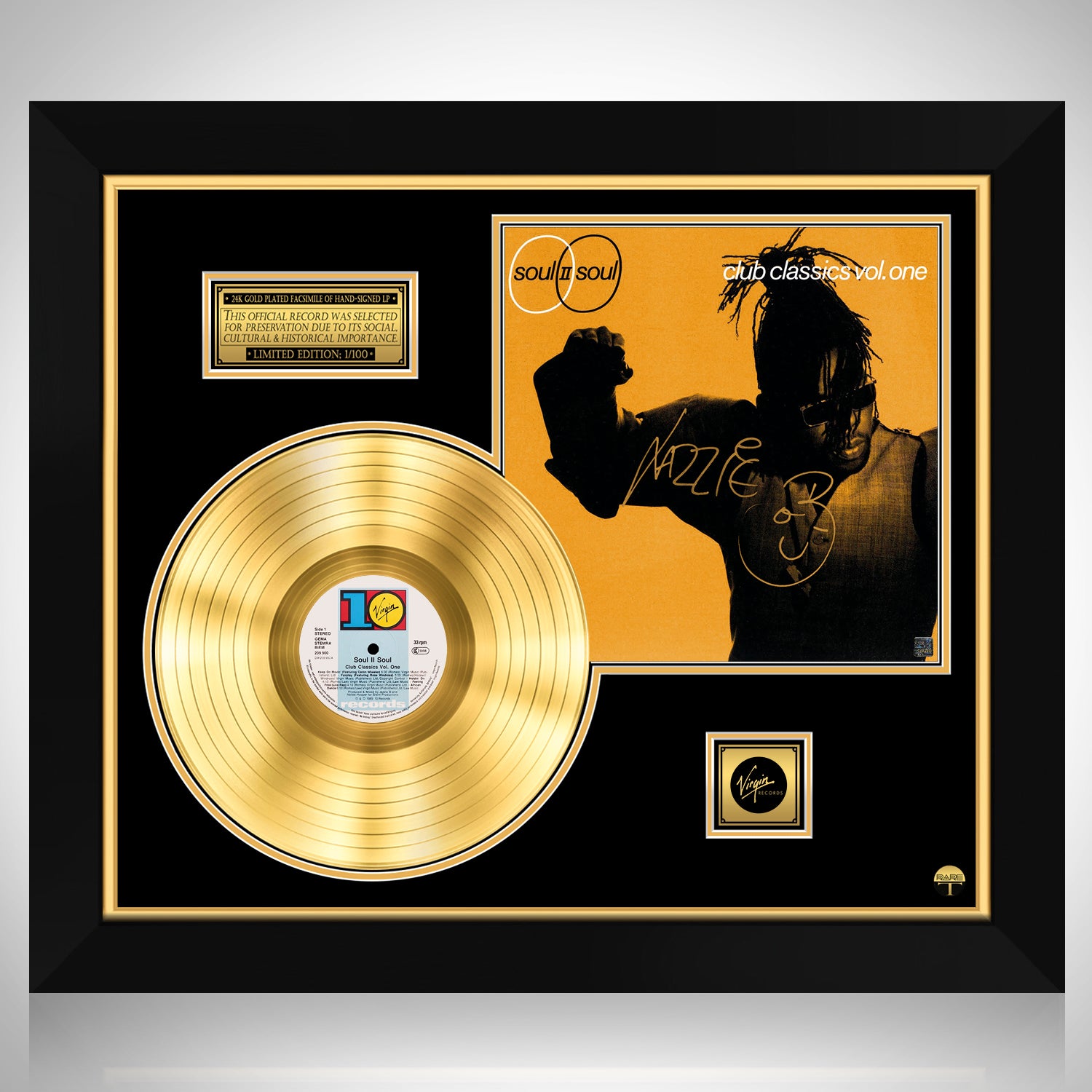 Soul II Soul - Club Classics Vol 1 Gold LP Limited Signature Edition ...